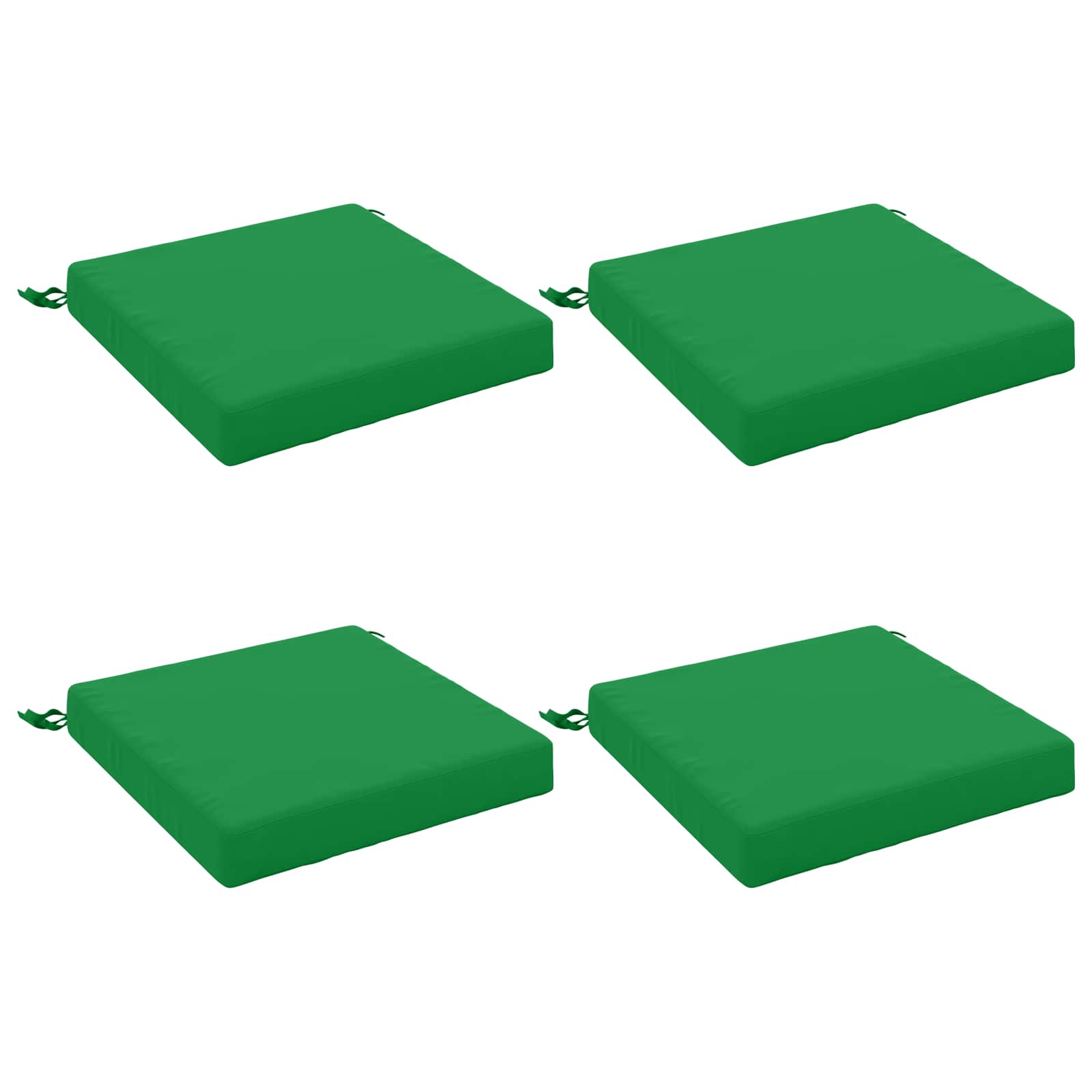 4-Piece Zitkussens SOEST 4 st 100% Polyester Groen image 1