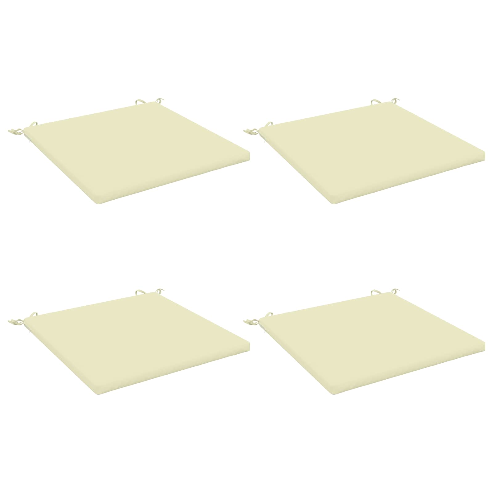4-Piece Zitkussens SOEST 4 st 100% Polyester Crèmekleurig image 2