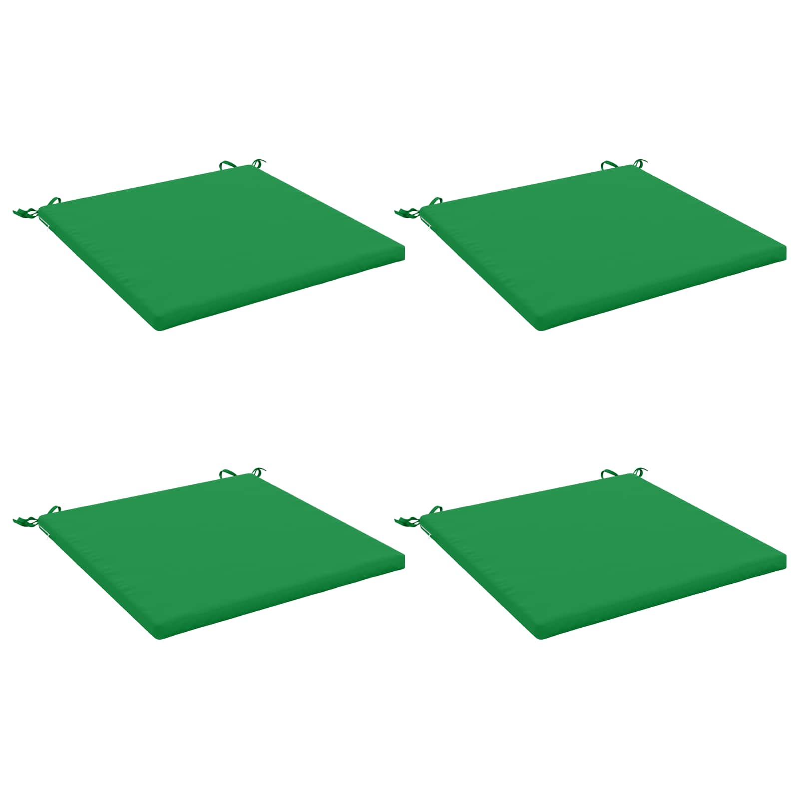 4-Piece Zitkussens SOEST 4 st 100% Polyester Groen image 1