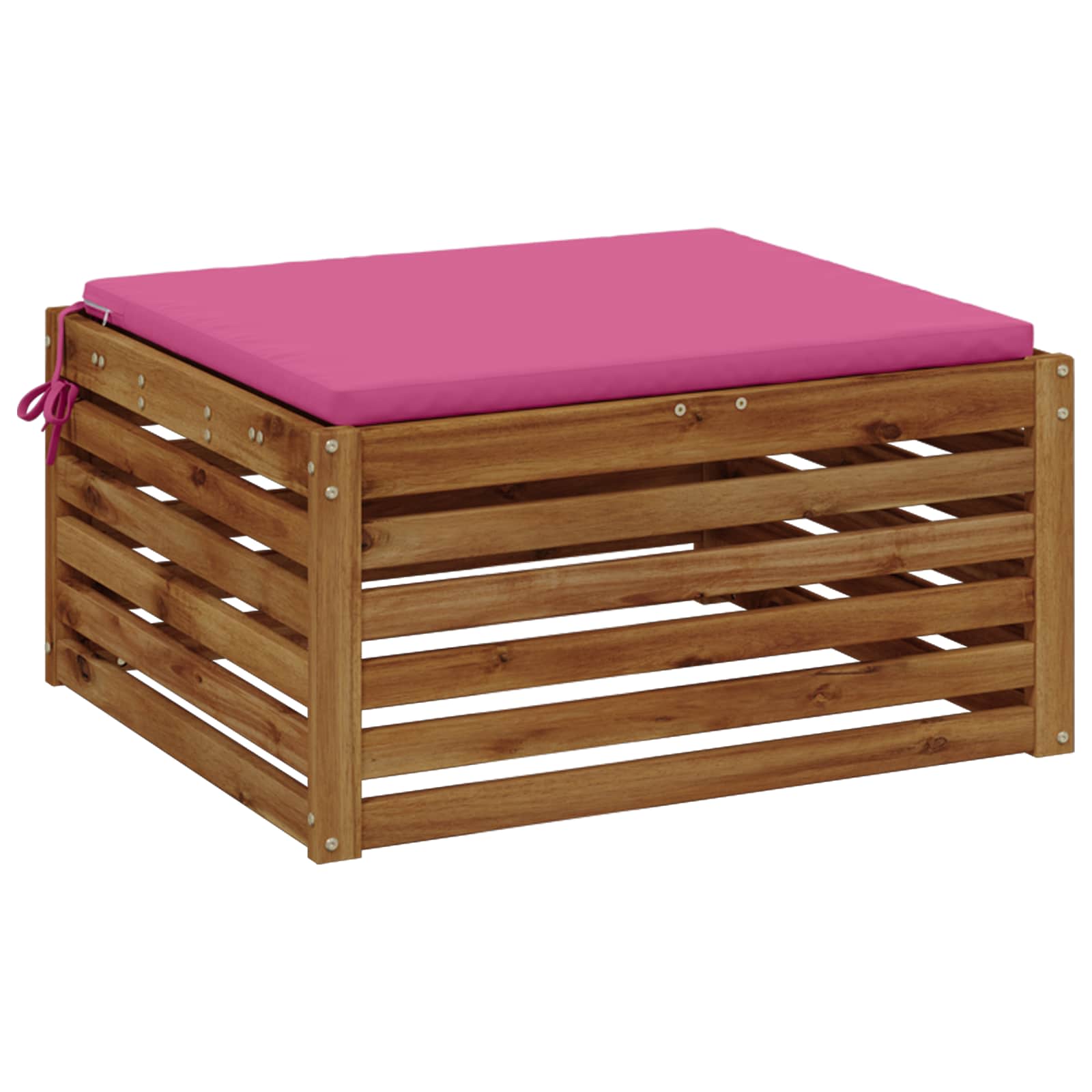 1-Piece Zitkussen SOEST 100% Polyester Roze 60 x 60 x 3 cm image 2