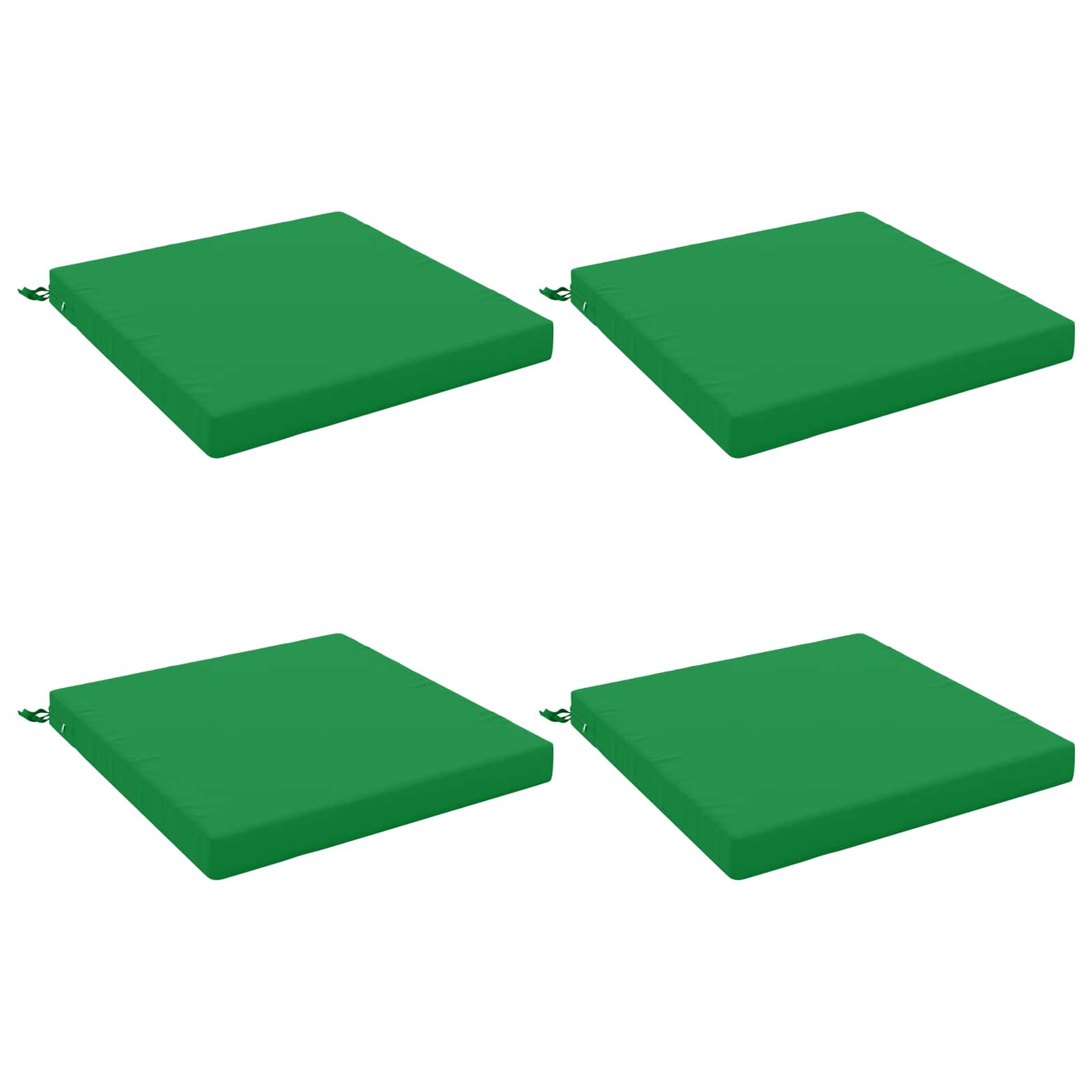 4-Piece Zitkussens SOEST 4 st 100% Polyester Groen image 1