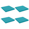 vidaXL Istumispatjad SOEST 4 tk 100% Pol&uuml;ester T&uuml;rkiis 60 x 60 x 7 cm