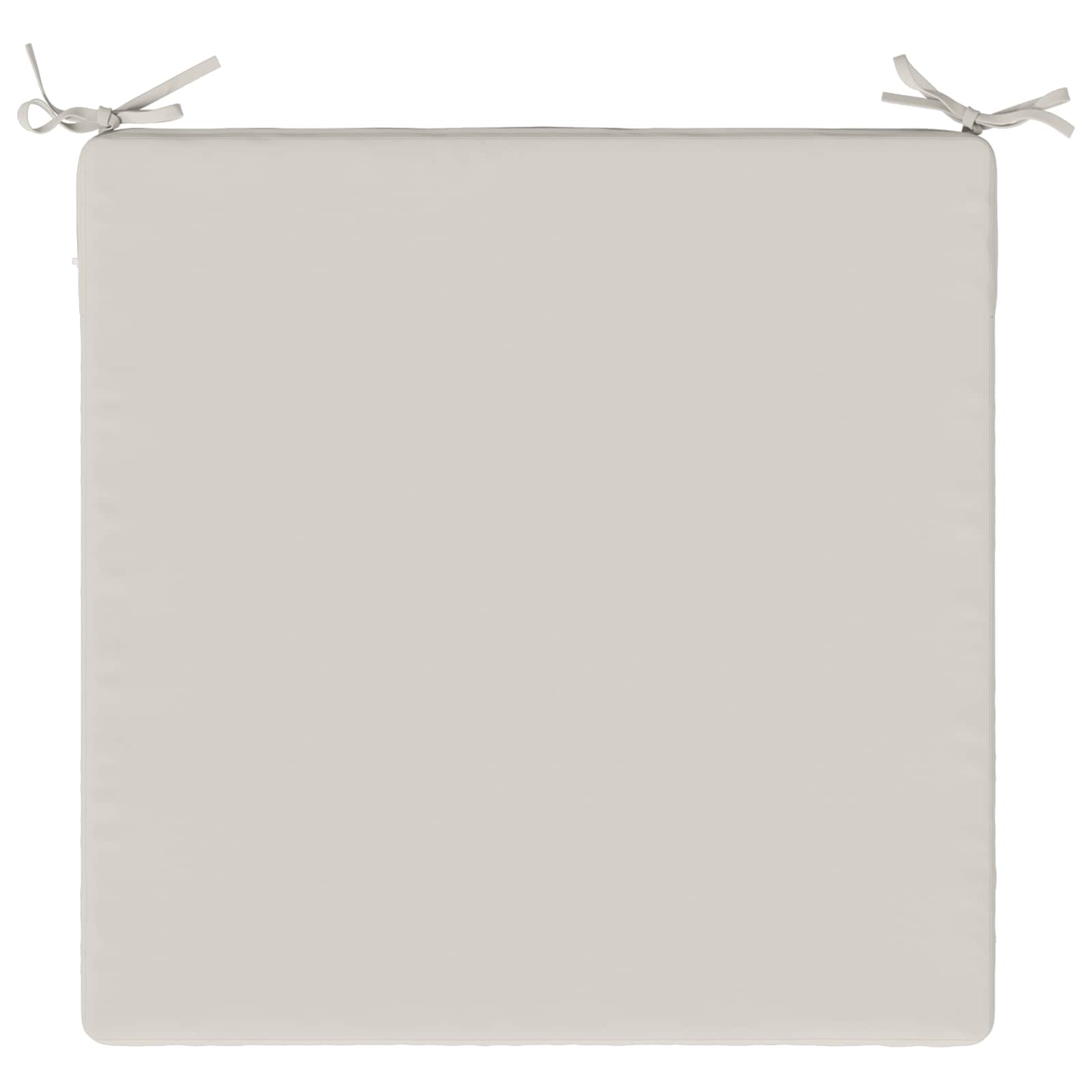 4-Piece Zitkussens SOEST 4 st 100% Polyester Wit 70 x 70 x 3 cm image 5
