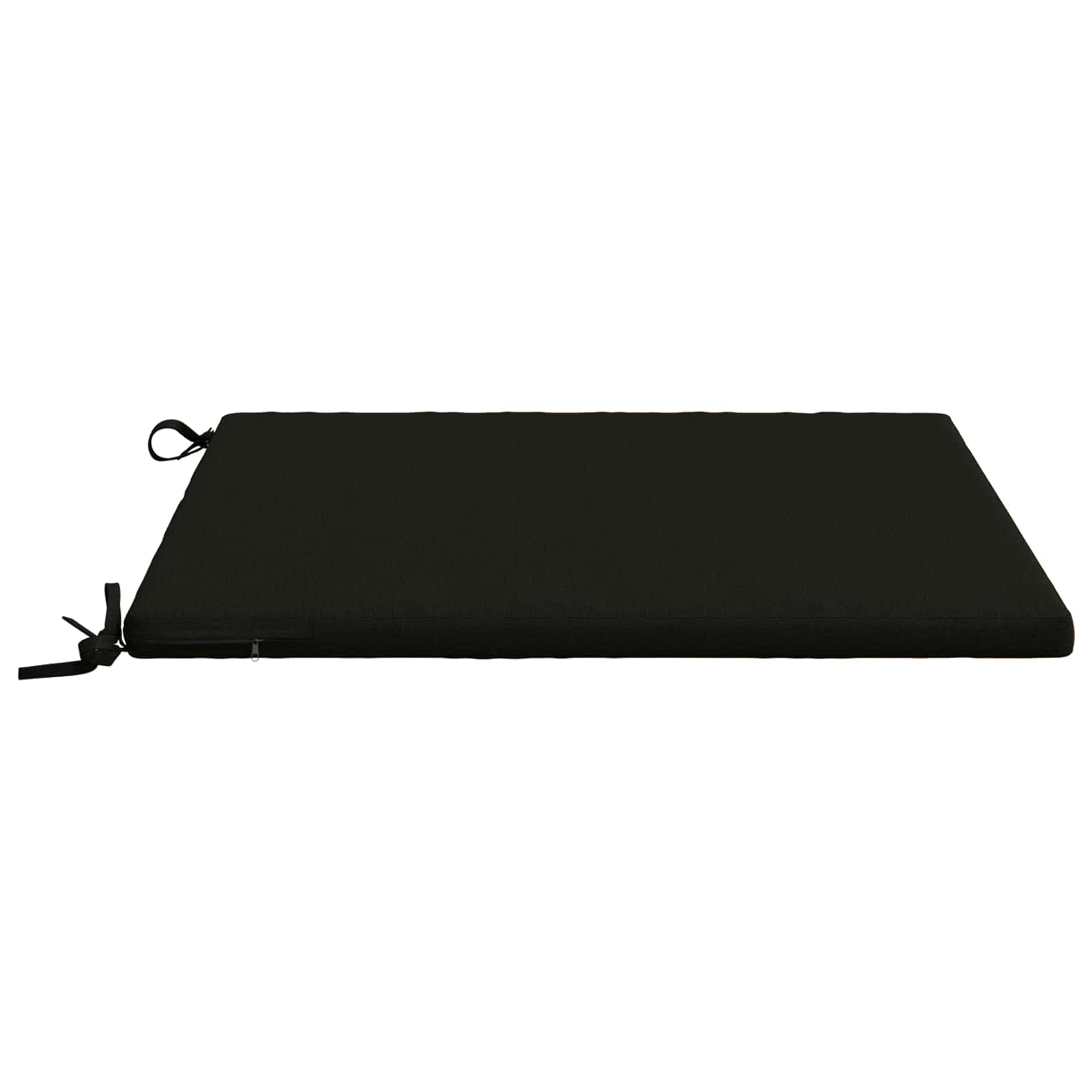 1-Piece Zitkussen SOEST 100% Polyester Zwart 70 x 70 x 3 cm image 3