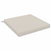 vidaXL Istumispatjad SOEST 100% Pol&uuml;ester Valge 70 x 70 x 7 cm