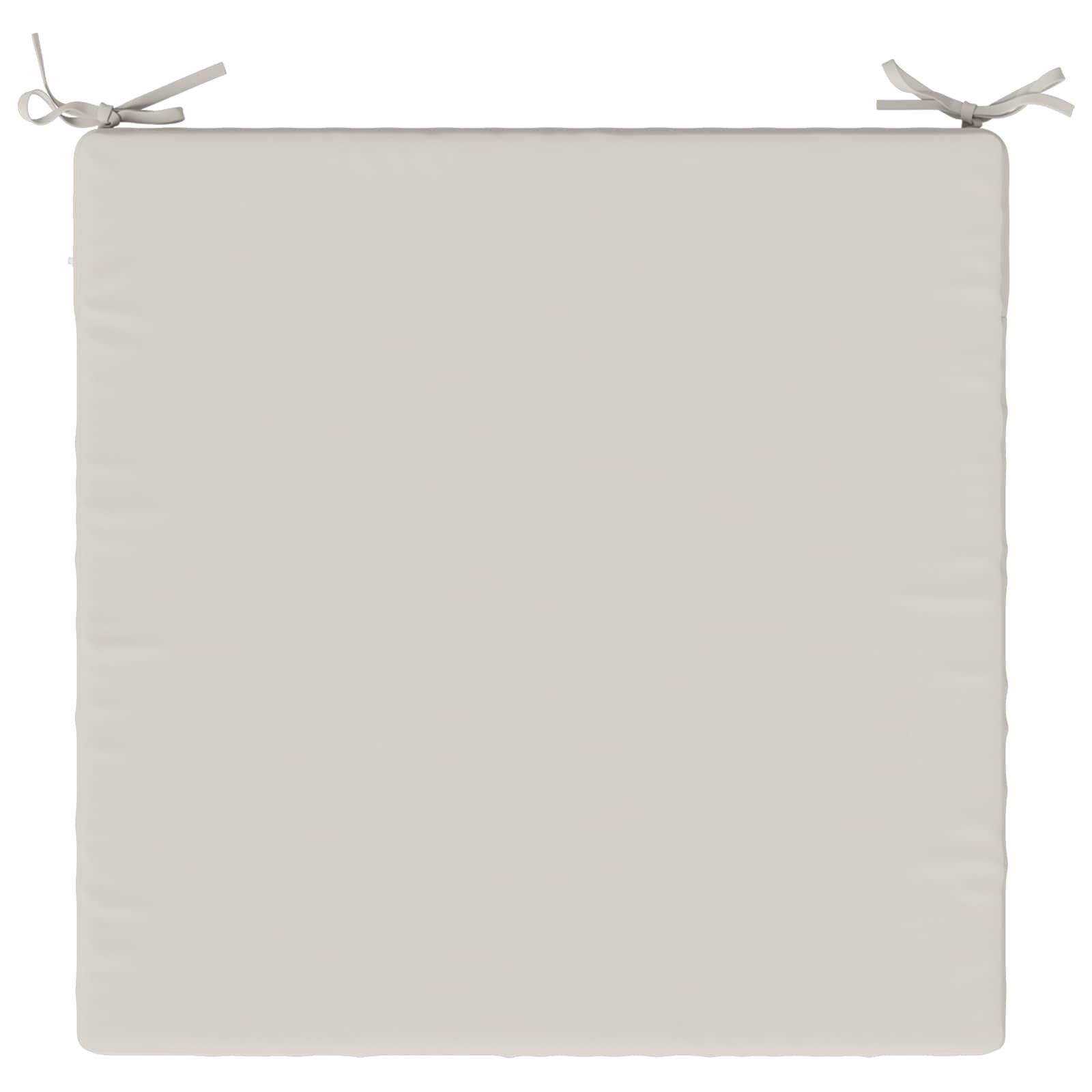 4-Piece Zitkussens SOEST 4 st 100% Polyester Wit 70 x 70 x 7 cm image 5
