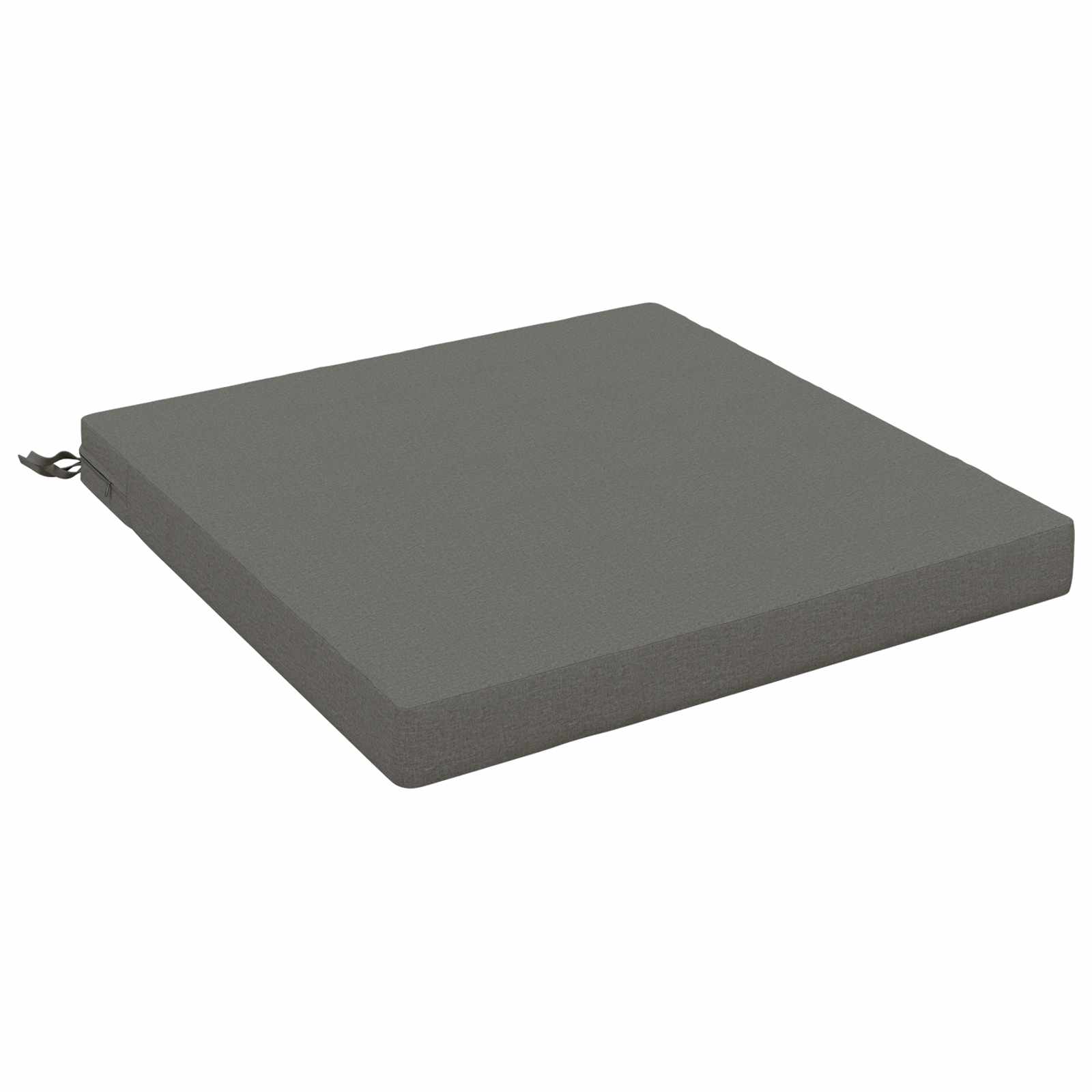 vidaXL 1-dielny sedací vankúš SOEST 100% polyester Sivá 70 x 70 x 7 cm