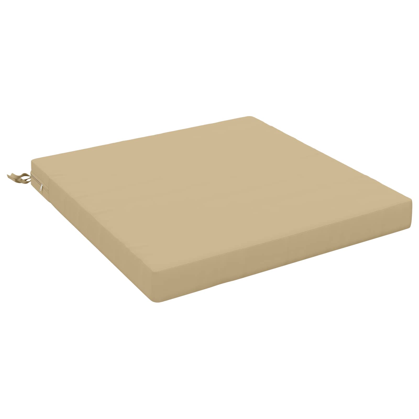 1-Piece Zitkussen SOEST 100% Polyester Beige 70 x 70 x 7 cm image 1