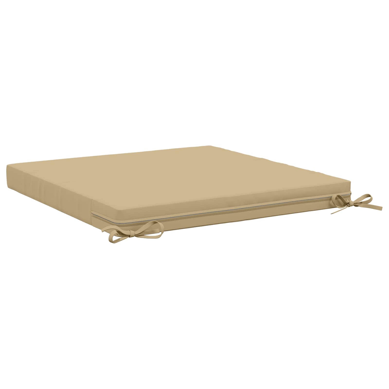 1-Piece Zitkussen SOEST 100% Polyester Beige 70 x 70 x 7 cm image 4