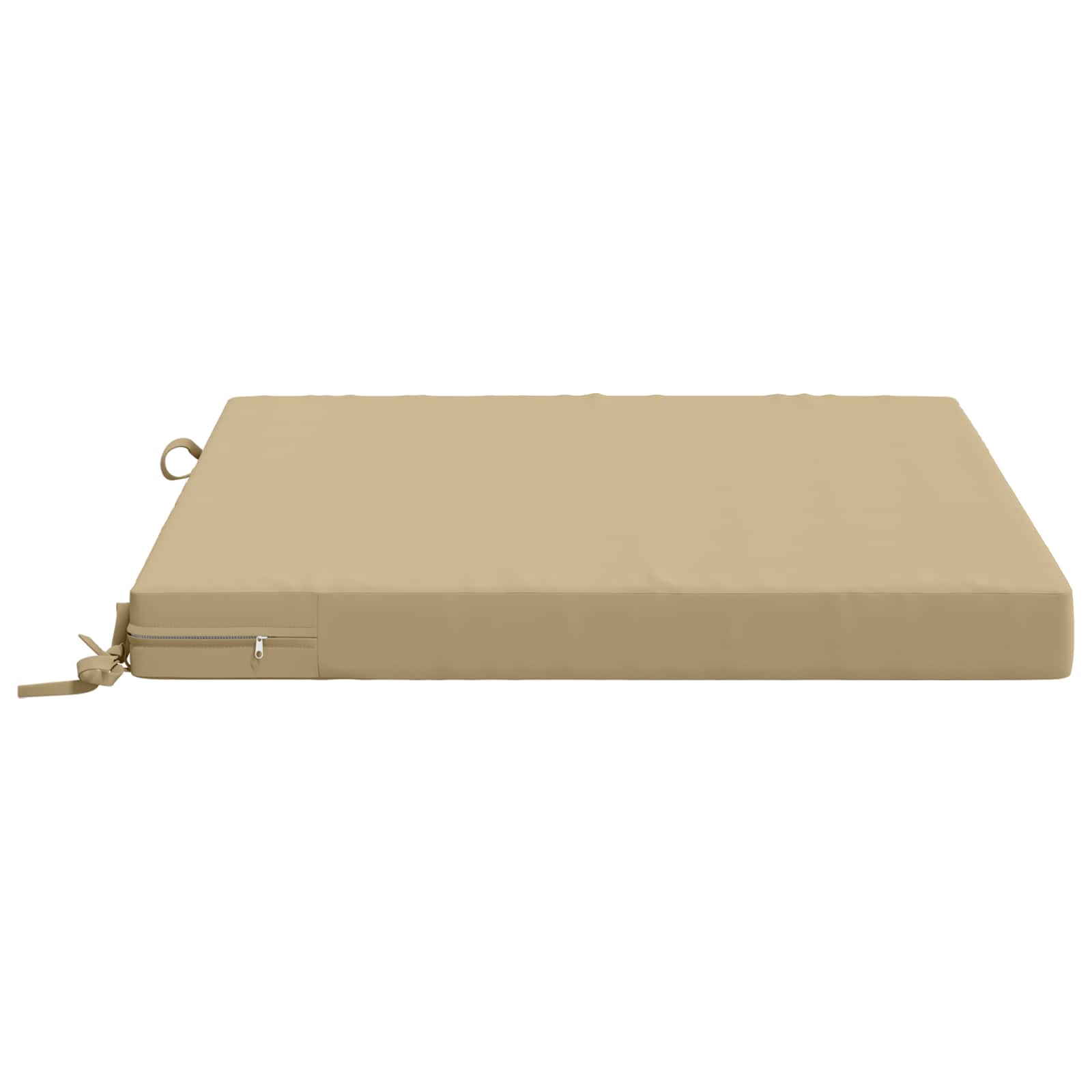 1-Piece Zitkussen SOEST 100% Polyester Beige 70 x 70 x 7 cm image 3