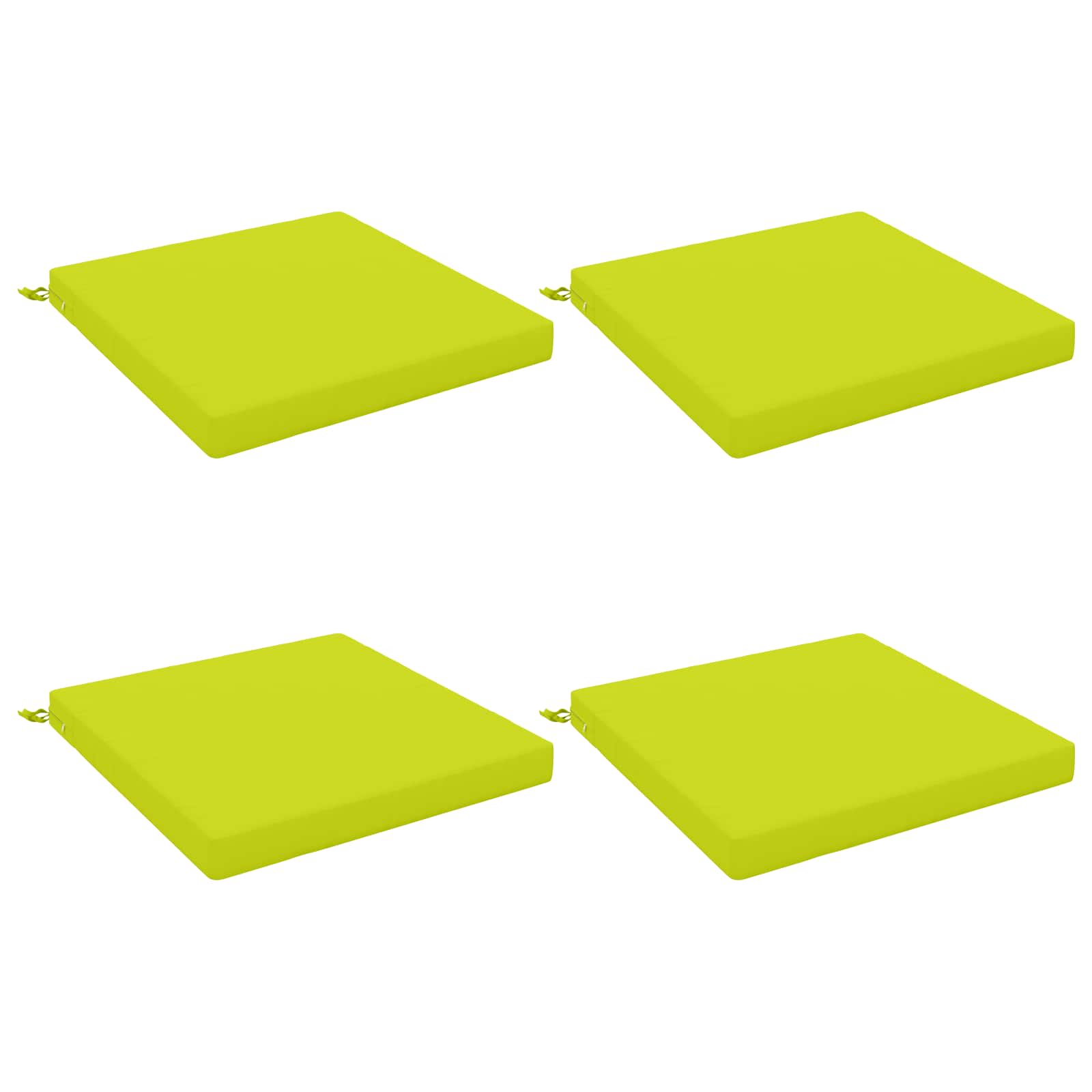 4-Piece Zitkussens SOEST 4 st 100% Polyester Helder groen image 2