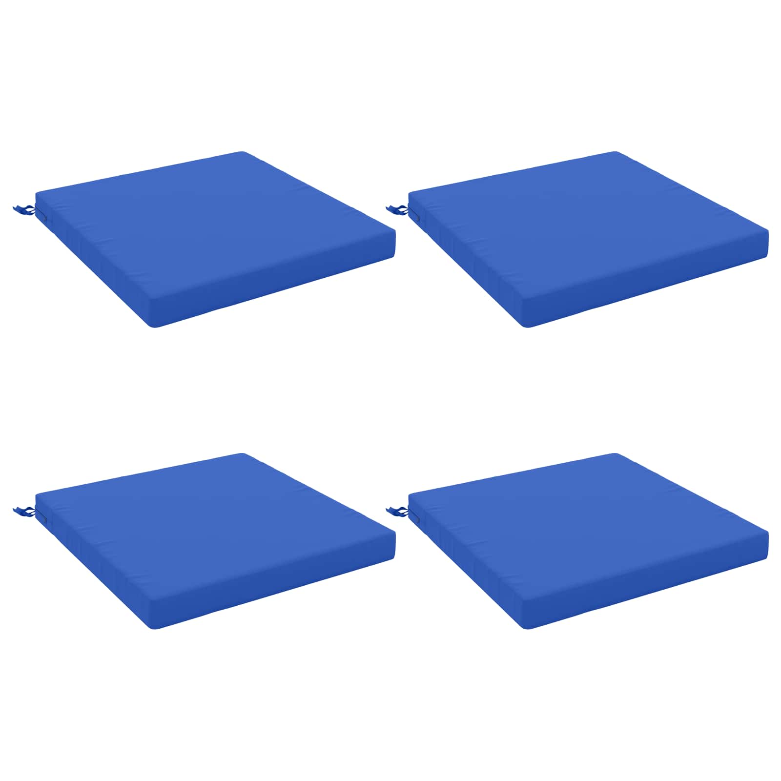 4-Piece Zitkussens SOEST 4 st 100% Polyester Koninklijk Blauw image 1