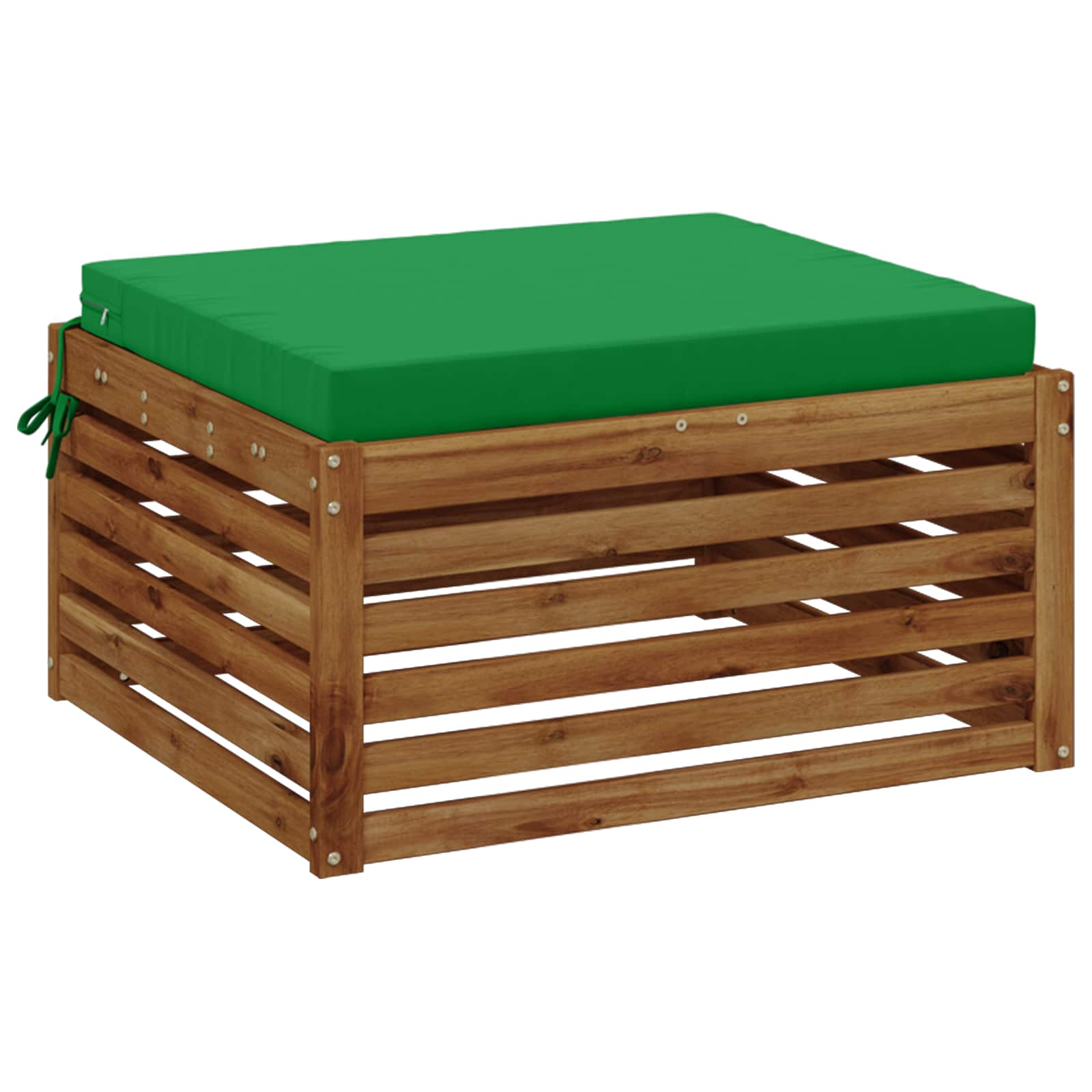 1-Piece Zitkussen SOEST 100% Polyester Groen 70 x 70 x 7 cm image 3