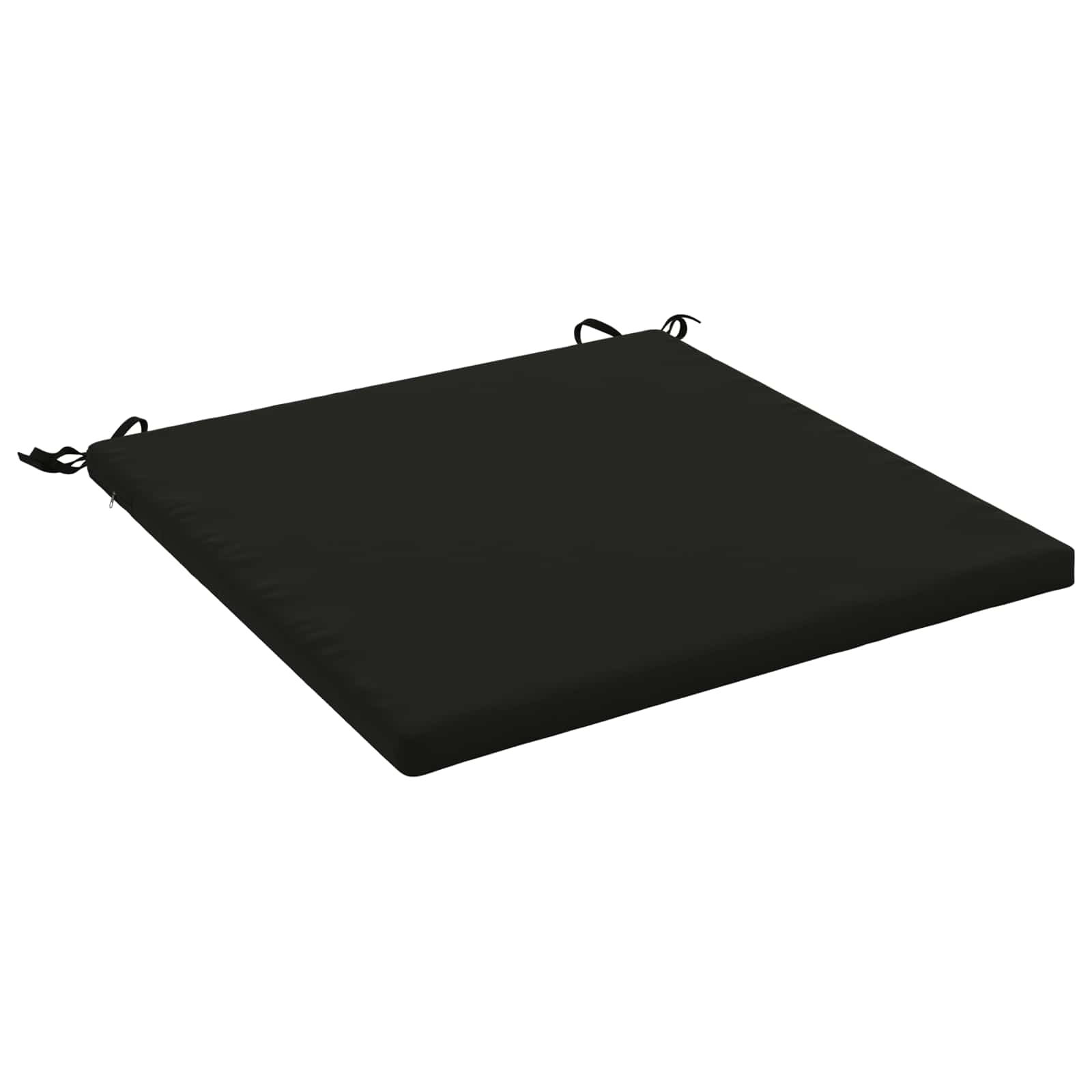 1-Piece Zitkussen SOEST 100% Polyester Zwart 80 x 80 x 3 cm image 1
