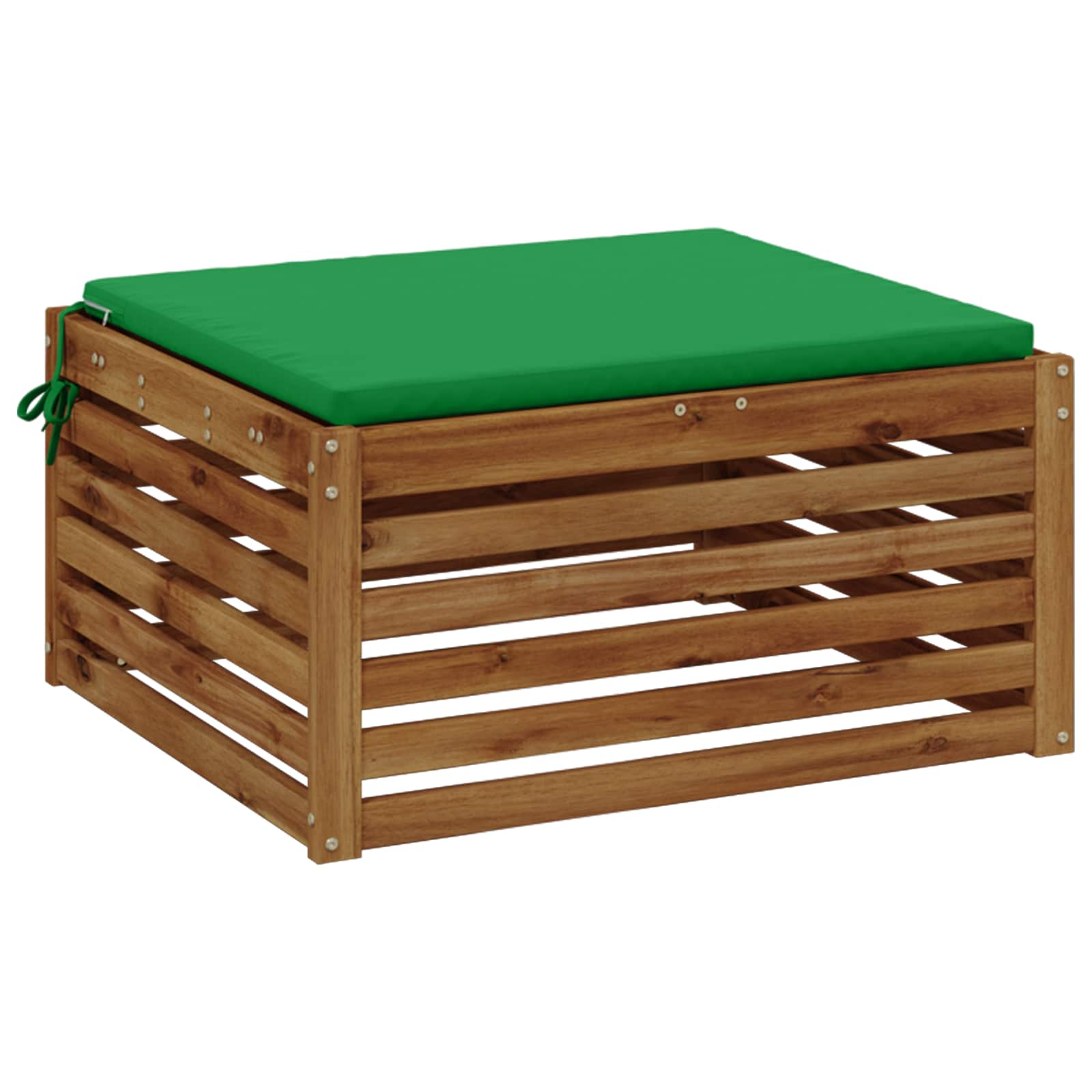 1-Piece Zitkussen SOEST 100% Polyester Groen 80 x 80 x 3 cm image 2