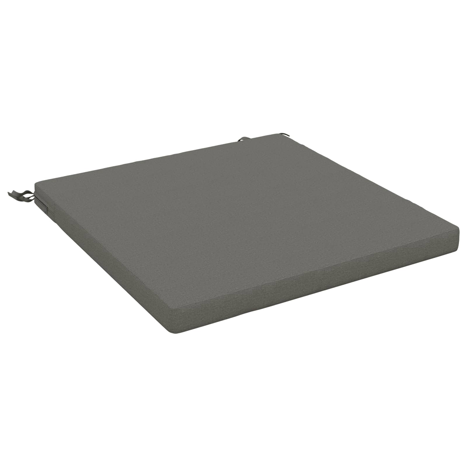 vidaXL Vankúše na sedenie SOEST 100% polyester Sivá 80 x 80 x 5 cm