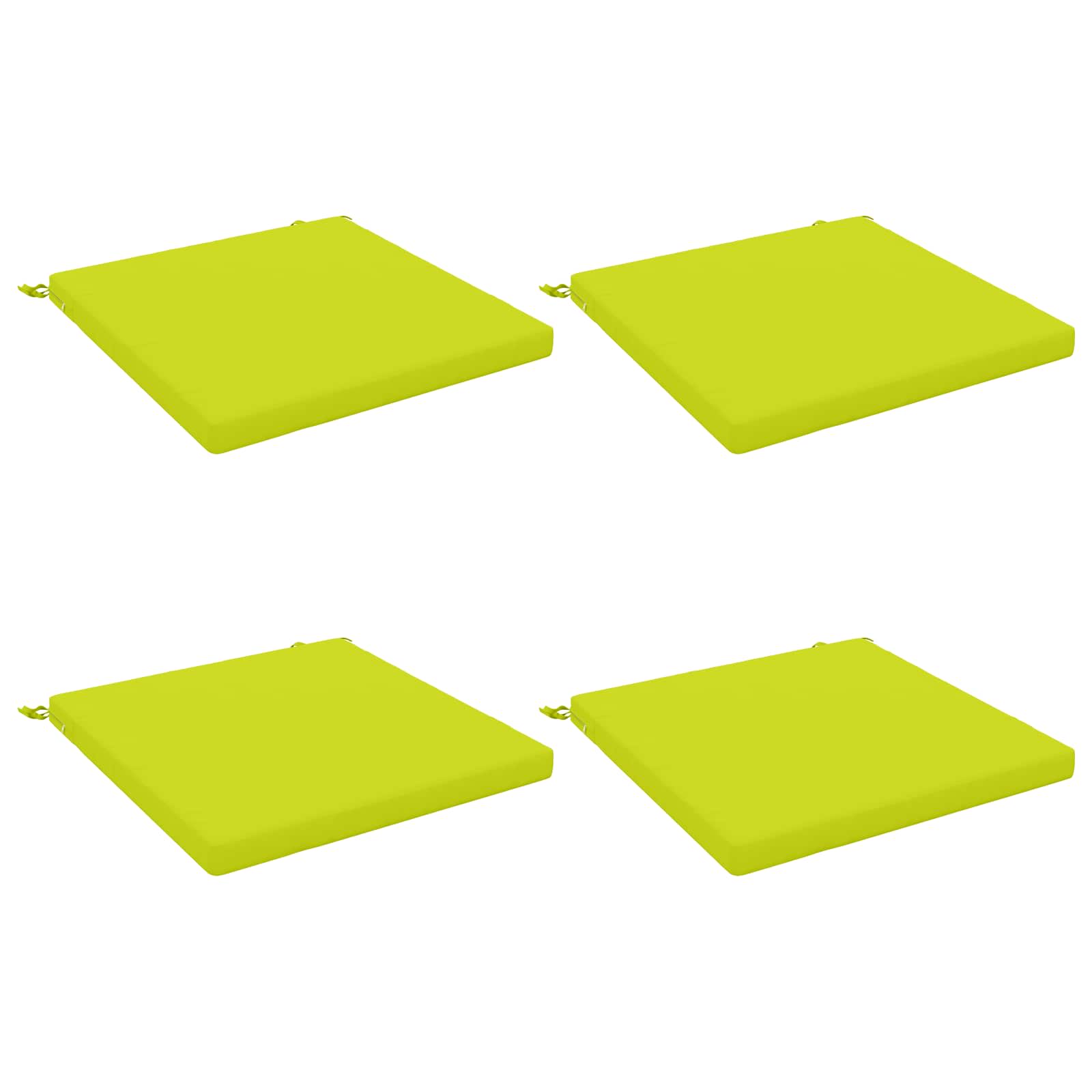 4-Piece Zitkussens SOEST 4 st 100% Polyester Helder groen image 1