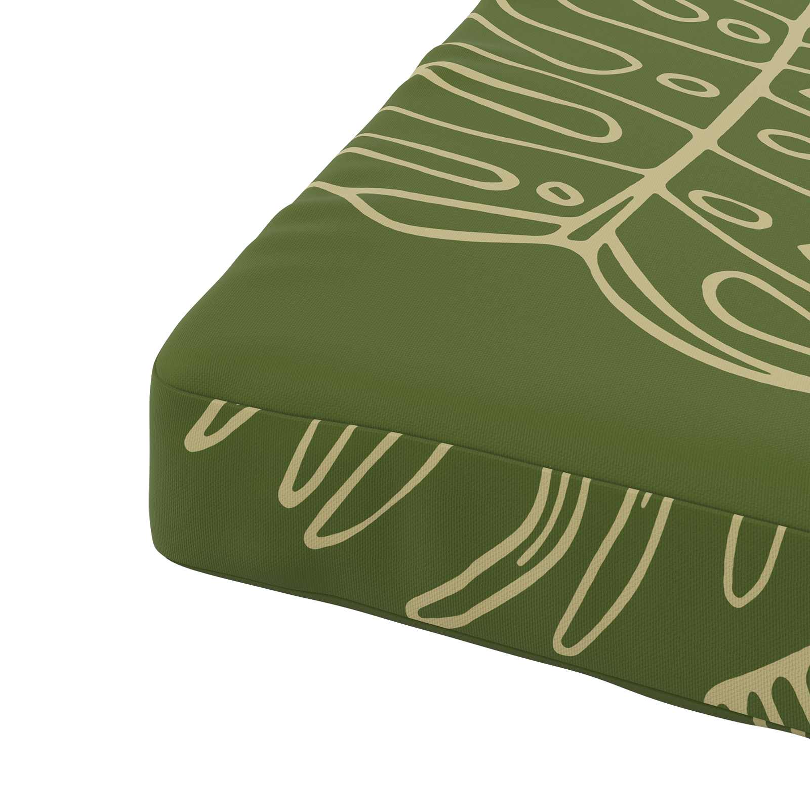 1-Piece Zitkussen SOEST 100% Polyester Bladontwerp image 6