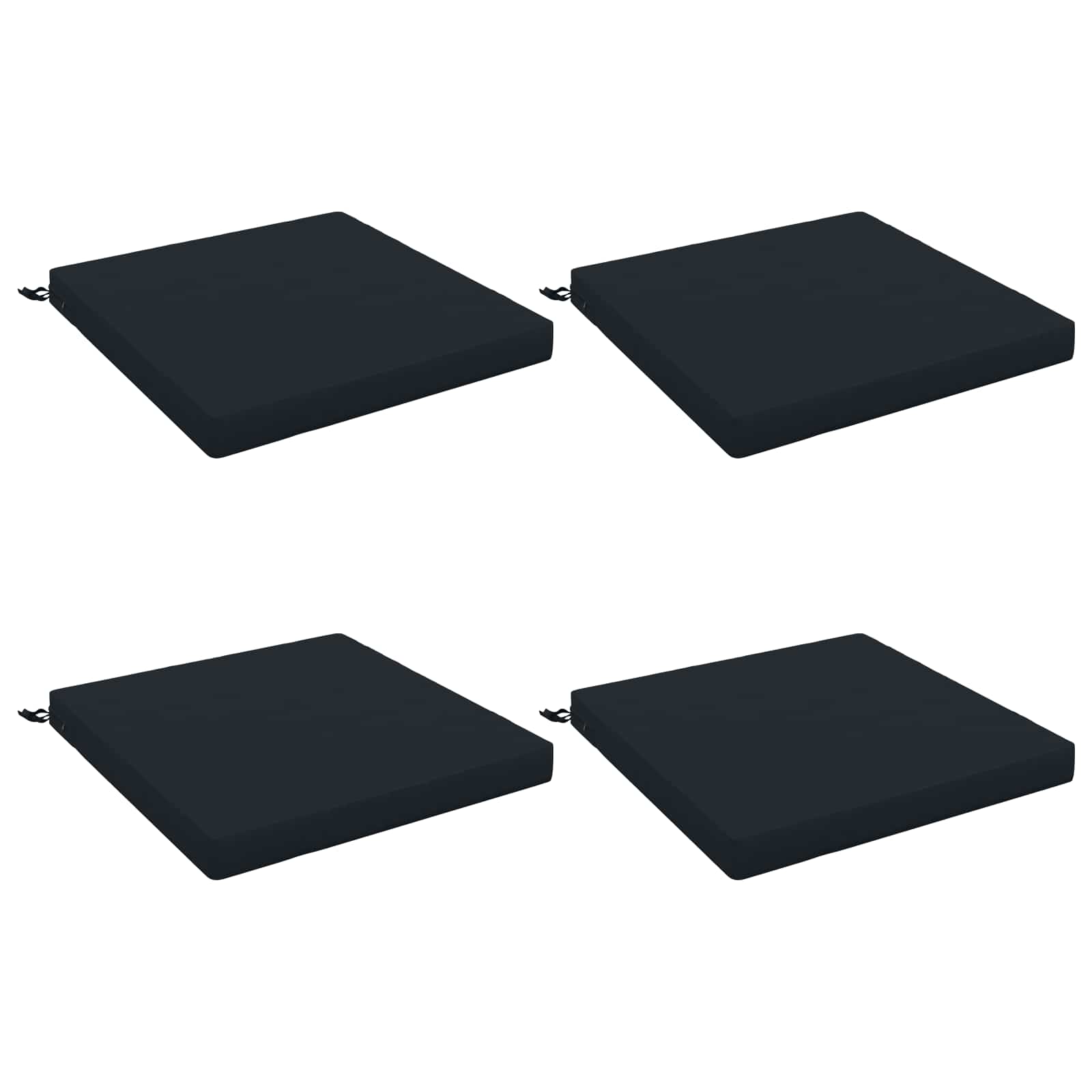 4-Piece Zitkussens SOEST 4 st 100% Polyester Donkerblauw image 1