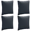 vidaXL Seljapadi PUTTEN 4 tk 100% Pol&uuml;ester Tumesinine 40 x 40 x 15 cm