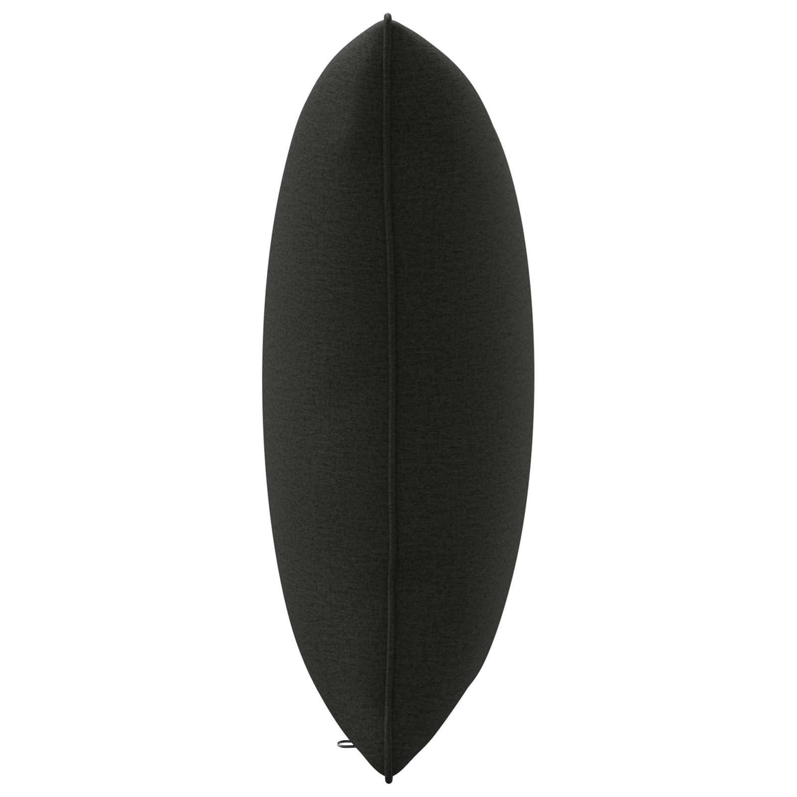 Hrbtna blazina PUTTEN 4 kos 100% poliester Črna 40 x 40 x 15 cm