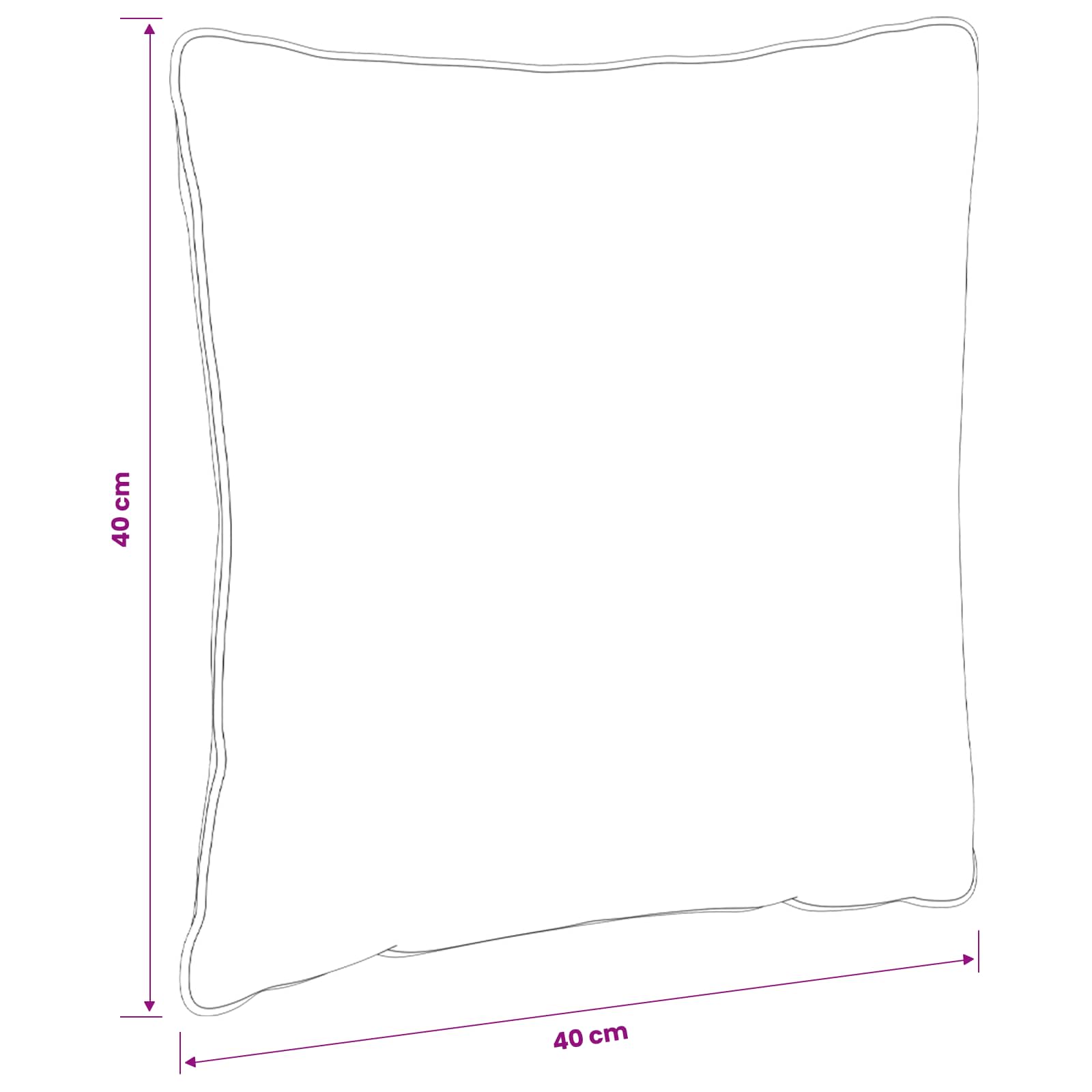 4-Delige Rugkussens PUTTEN 4 pcs 100% Polyester Antraciet image 7