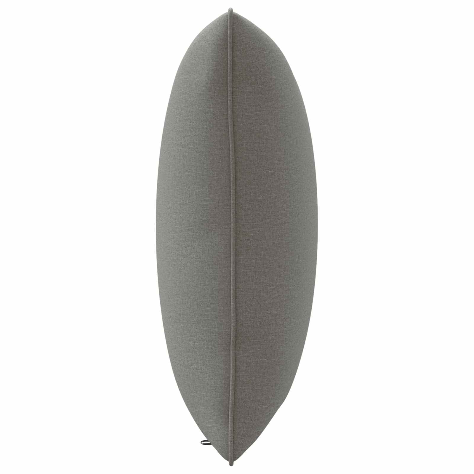 Hrbtna blazina PUTTEN 4 kos 100% poliester Siva 40 x 40 x 15 cm