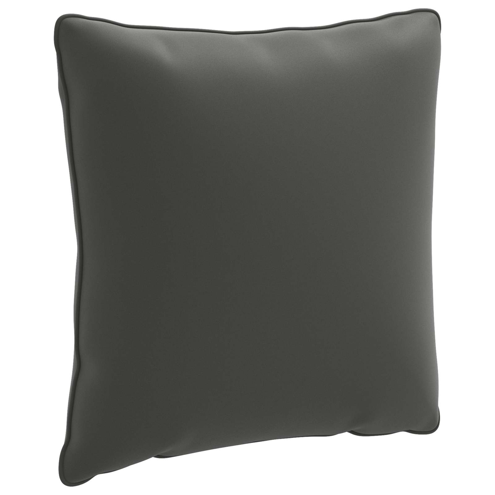 1-Delig Rugkussen PUTTEN 100% Polyester Antraciet image 1