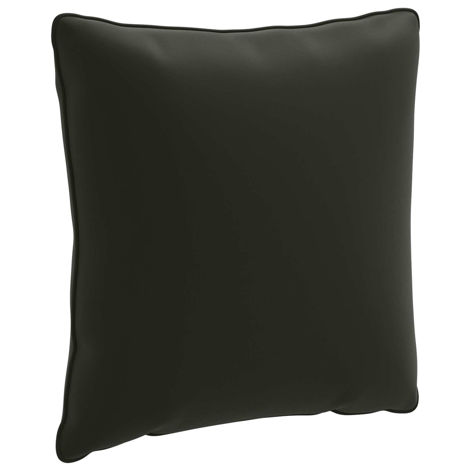 vidaXL Vankúš na chrbát PUTTEN 100% polyester Čierna 40 x 40 x 15 cm
