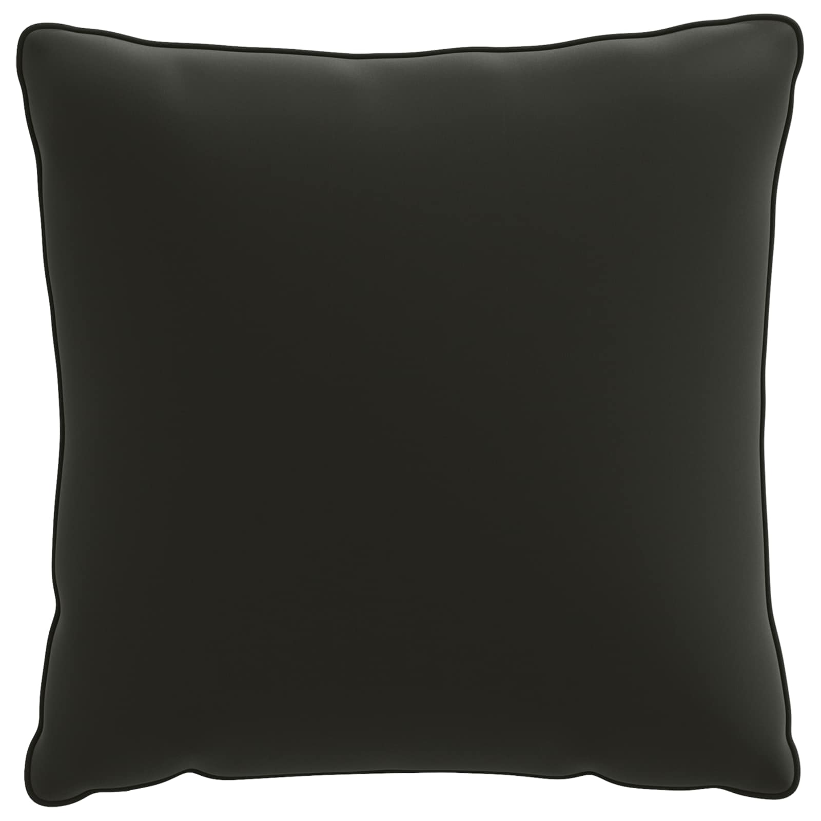 vidaXL Rugkussen PUTTEN 100% Polyester Zwart 40 x 40 x 15 cm, foto 4
