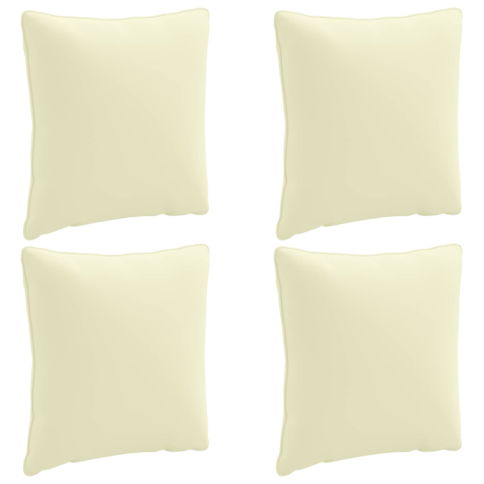 4-Delige Rugkussens PUTTEN 4 pcs 100% Polyester Crèmekleurig image 2
