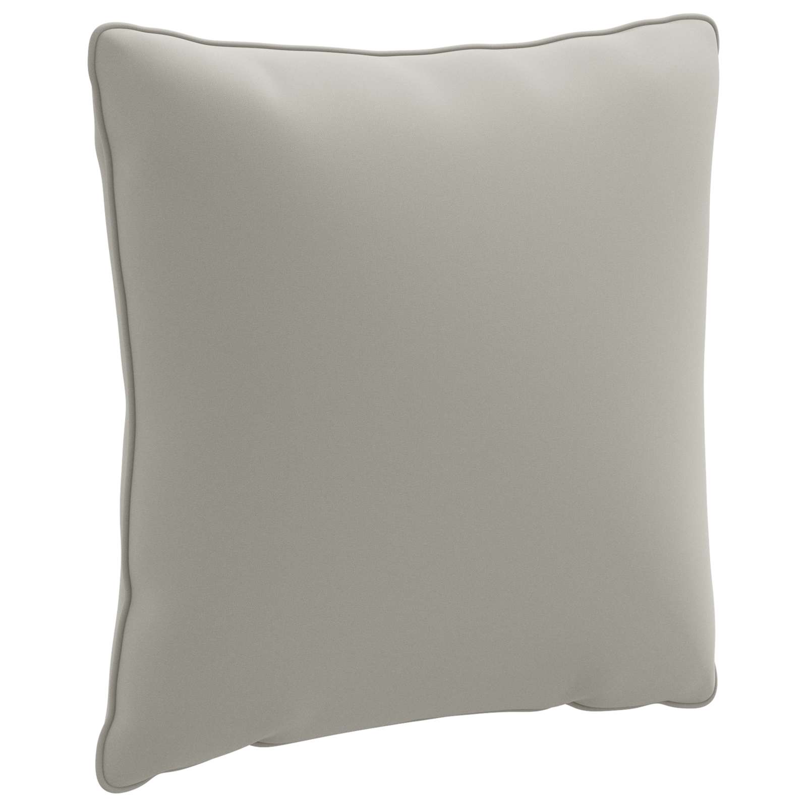 1-Delig Rugkussen PUTTEN 100% Polyester Grijs 40 x 40 x 15 cm image 1