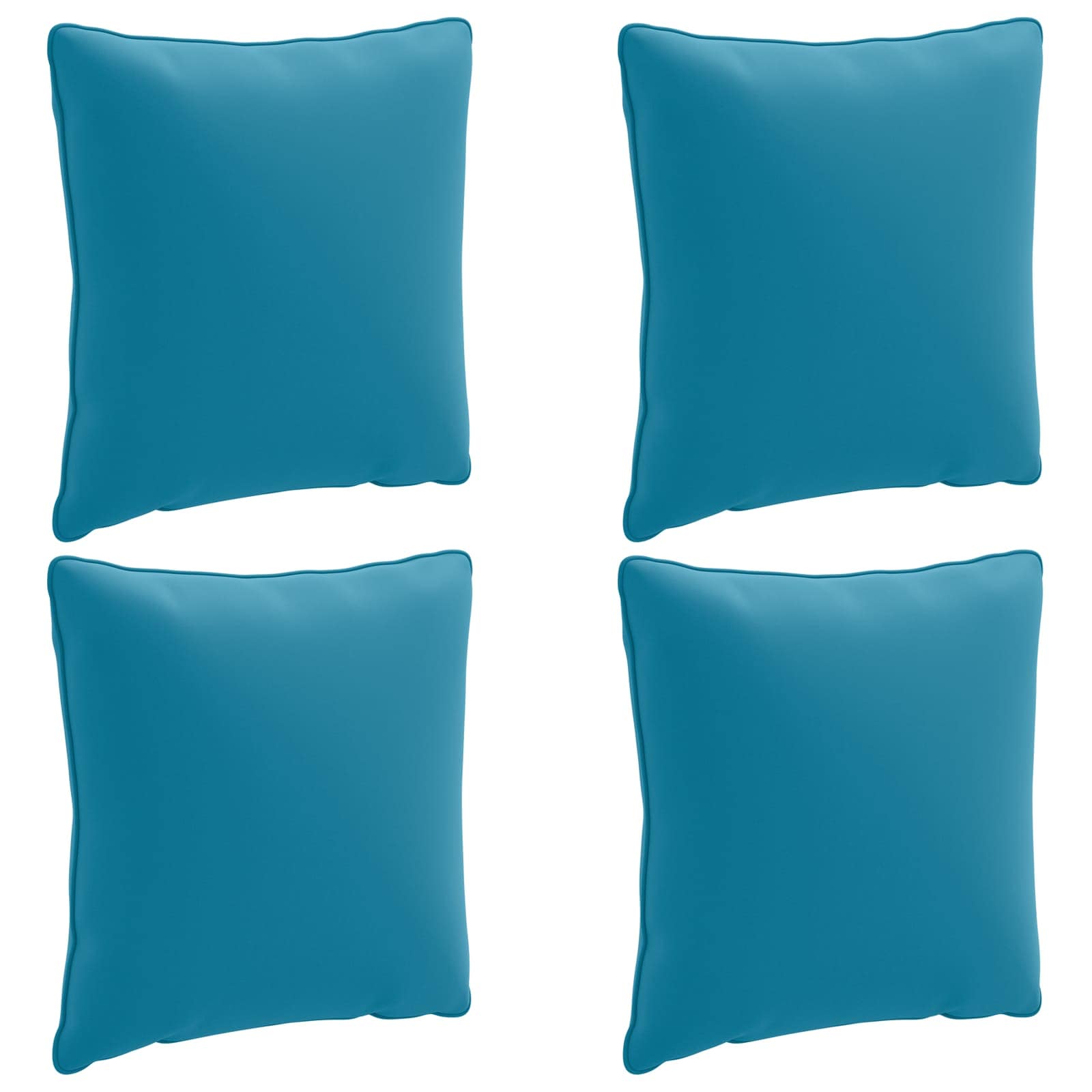 4-Delige Rugkussens PUTTEN 4 pcs 100% Polyester Lichtblauw image 2