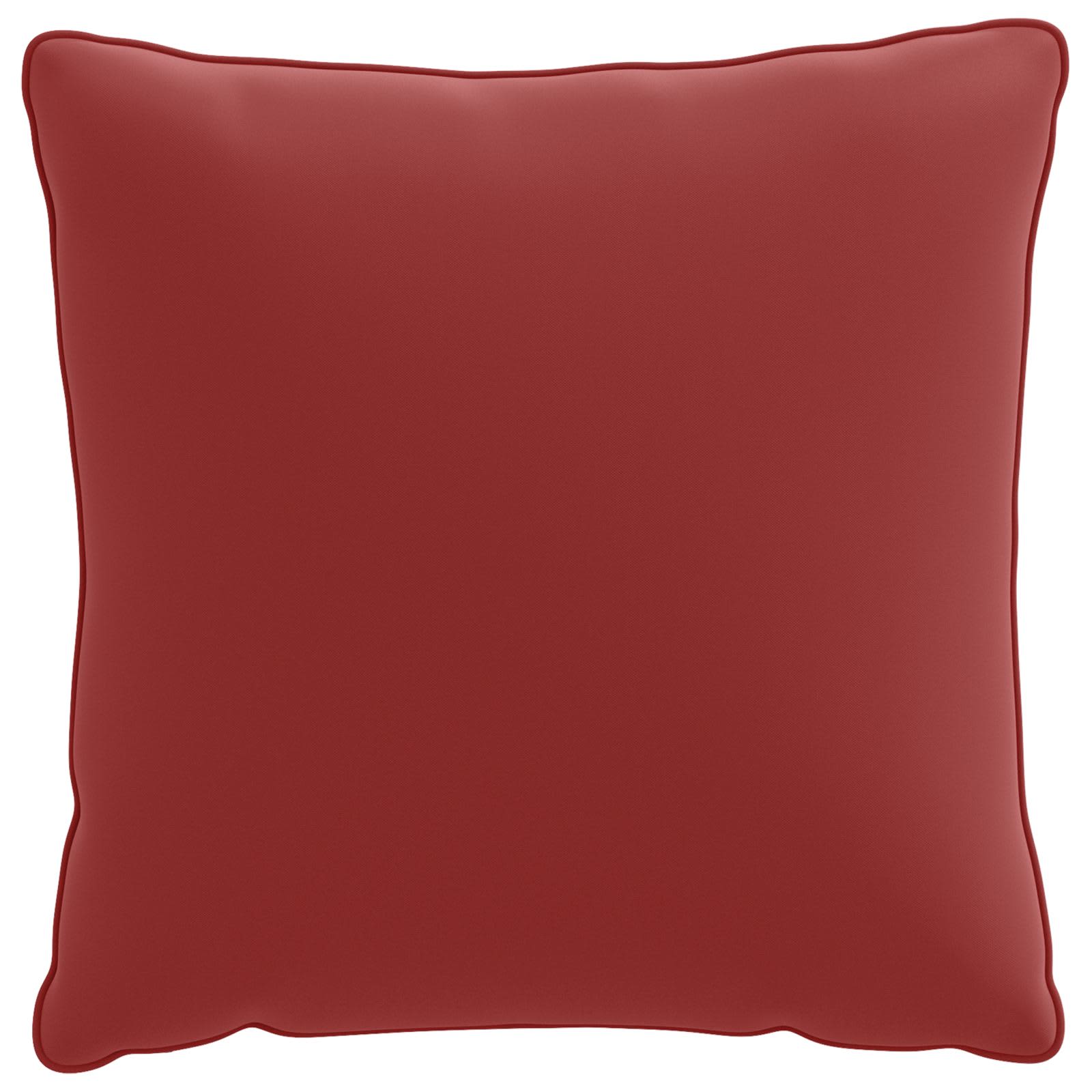 vidaXL Rugkussen PUTTEN 100% Polyester Wijnrood 40 x 40 x 15 cm, foto 4