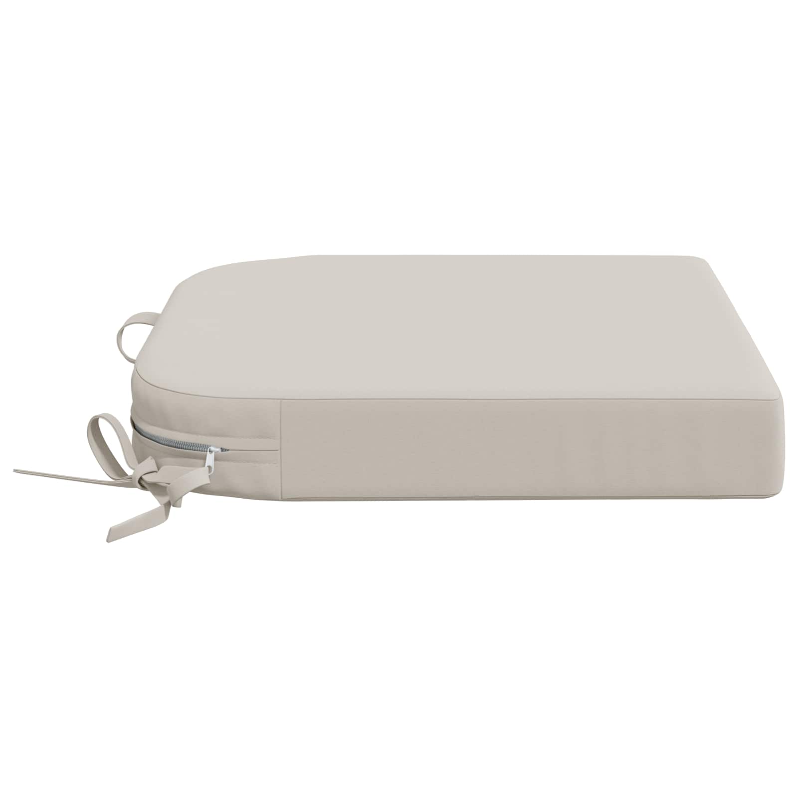 1-delig Zitkussen SOEST 100% Polyester Wit 40 x 40 x 7 cm image 3