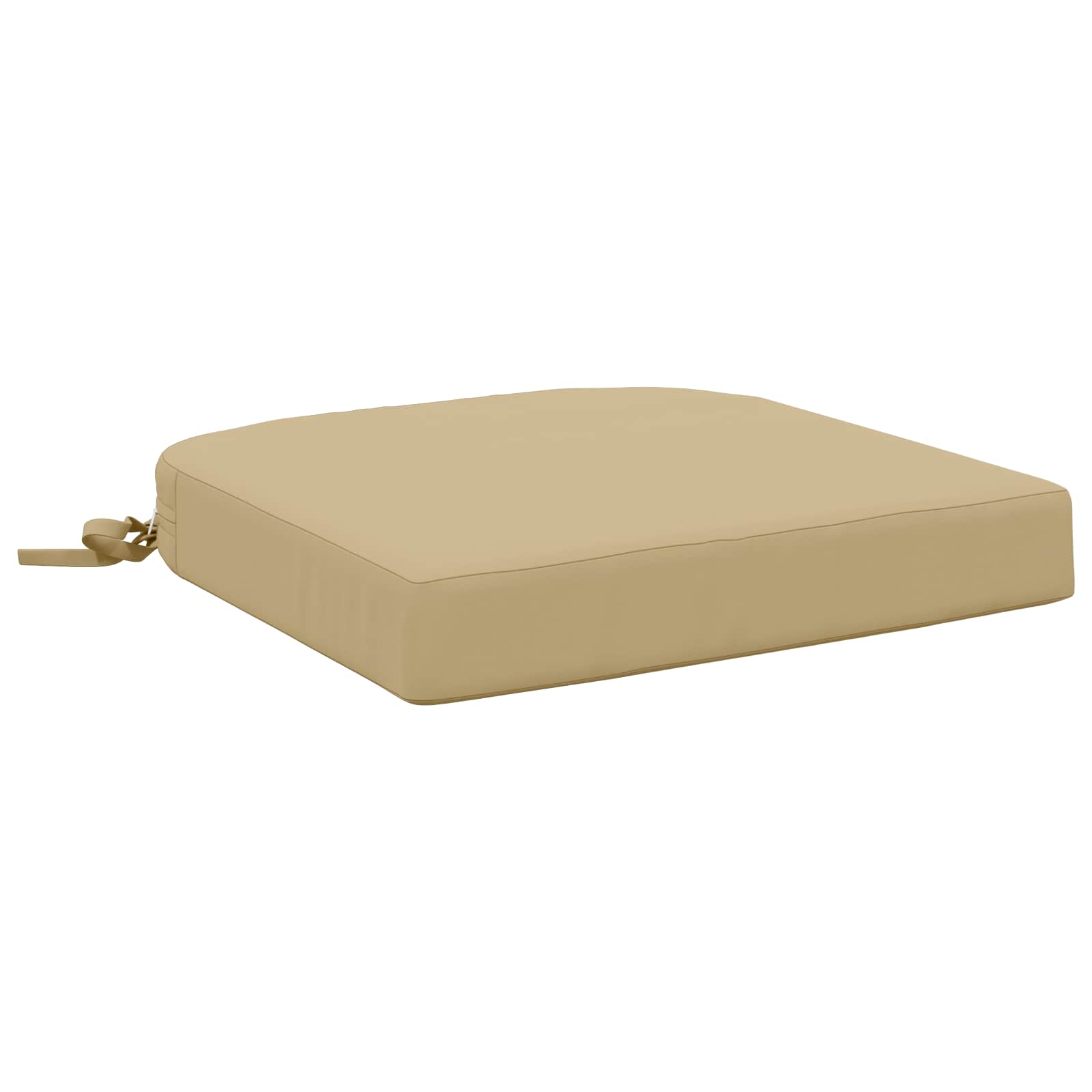 1-delig Zitkussen SOEST 100% Polyester Beige 40 x 40 x 7 cm image 1