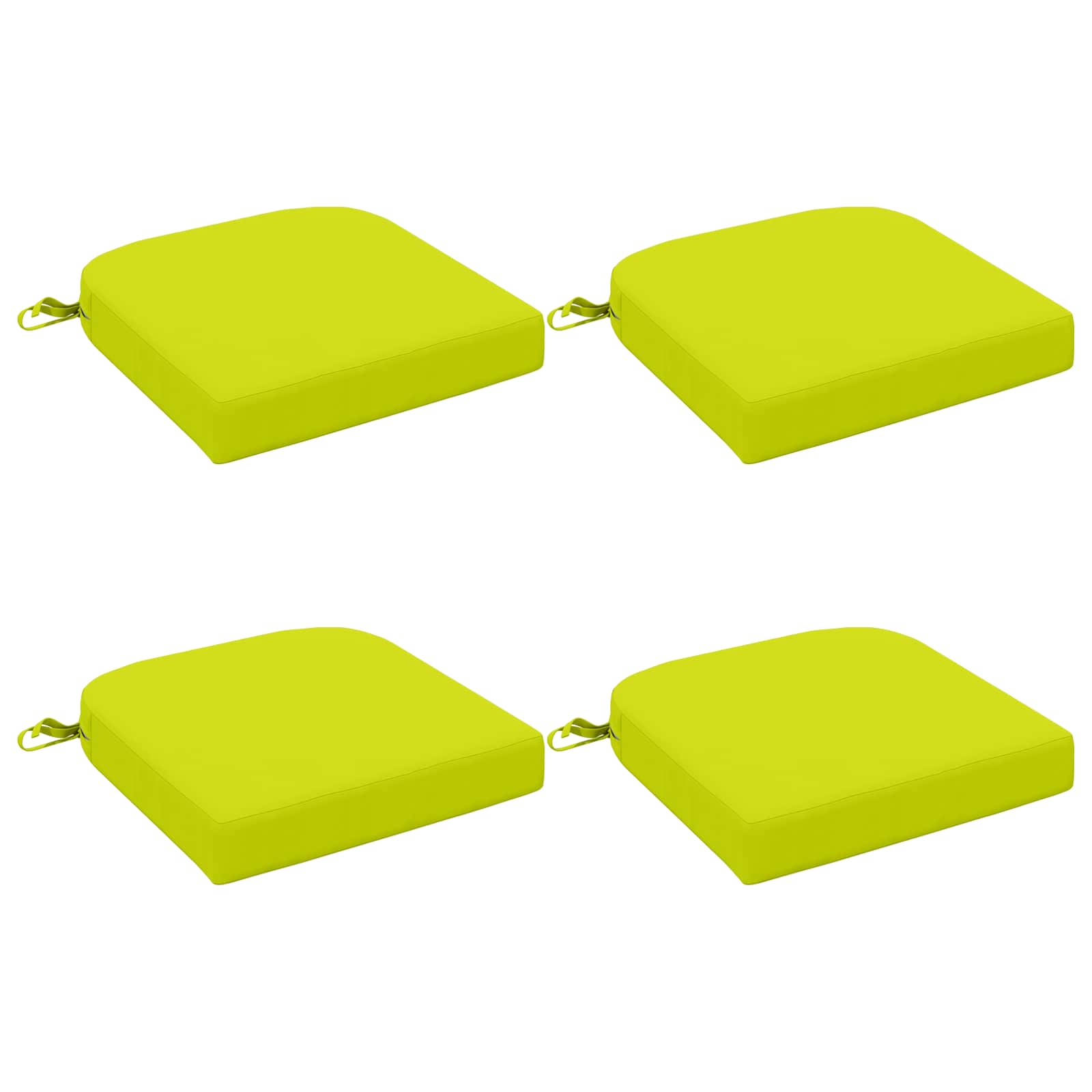 4-delige Zitkussens SOEST 4 pcs 100% Polyester Helder groen image 1