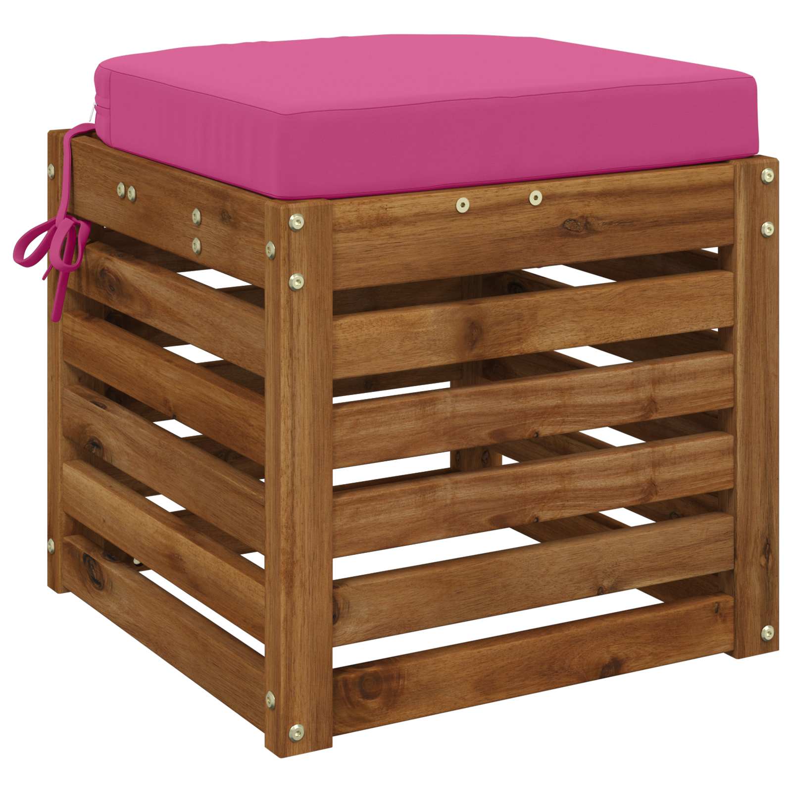 1-delig Zitkussen SOEST 100% Polyester Roze 40 x 40 x 7 cm image 2