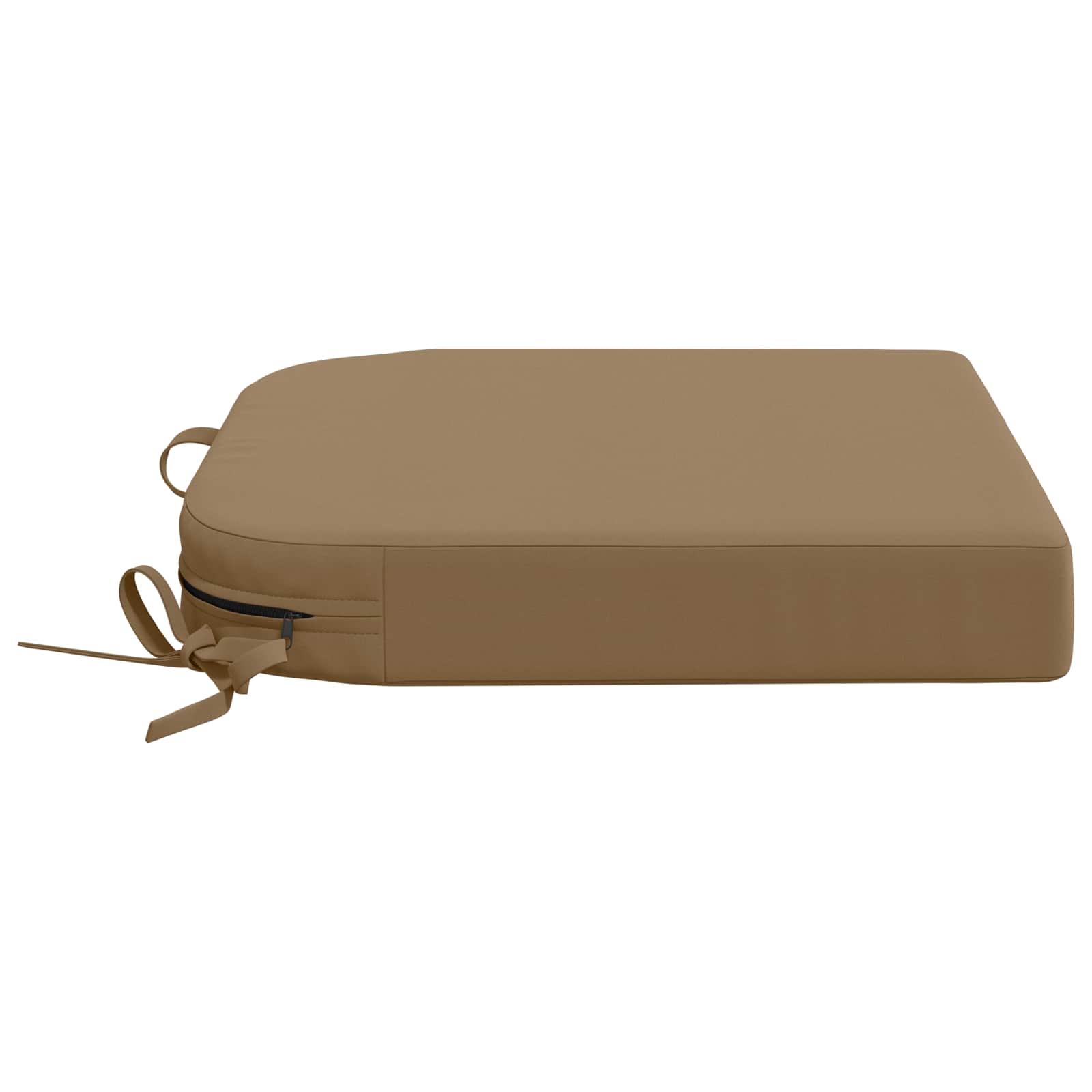 4-delige Zitkussens SOEST 4 pcs 100% Polyester Taupe image 3