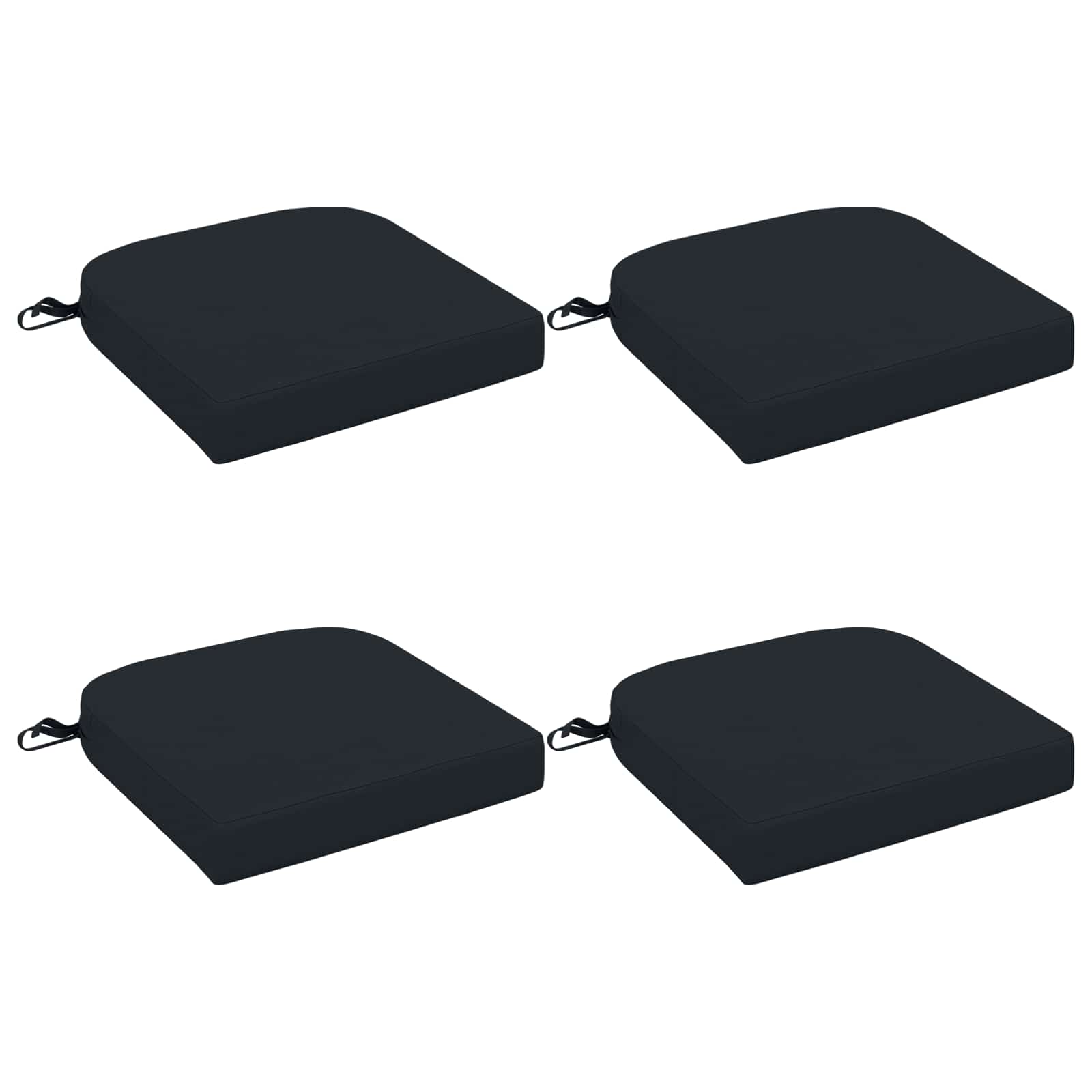 4-delige Zitkussens SOEST 4 pcs 100% Polyester Donkerblauw image 1
