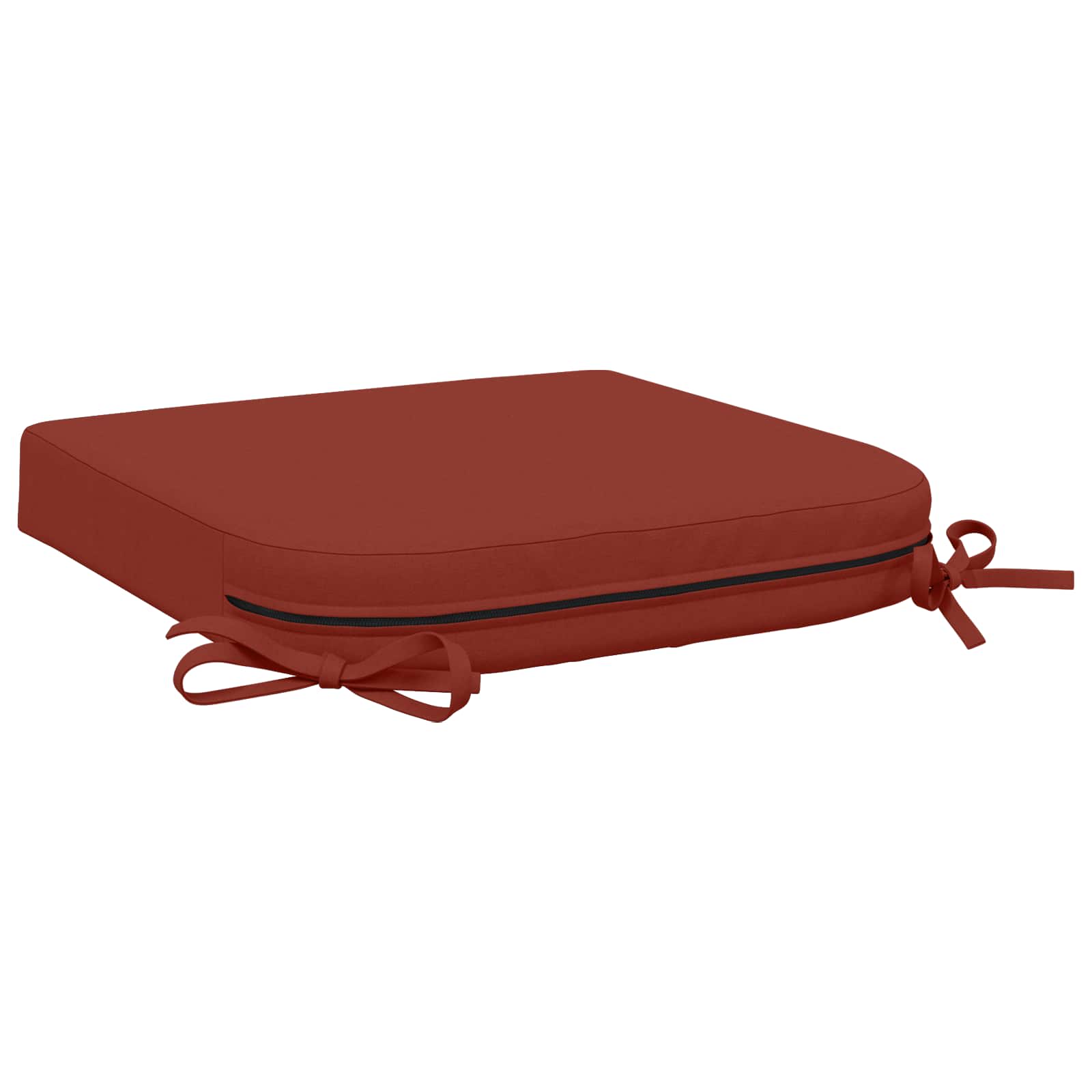1-delig Zitkussen SOEST 100% Polyester Rood 45 x 45 x 7 cm image 4