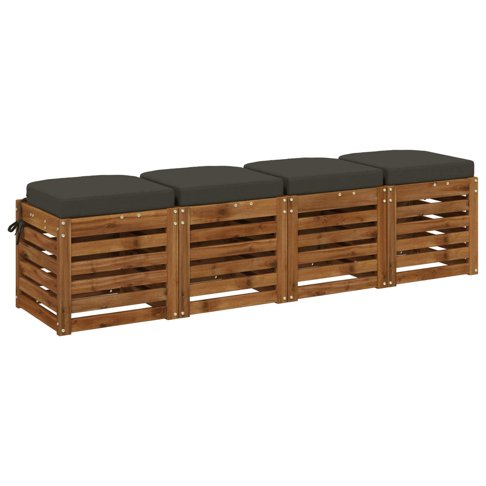 Възглавници за седалки - 4 части SOEST 4 pcs 100% полиестер — изображение 3