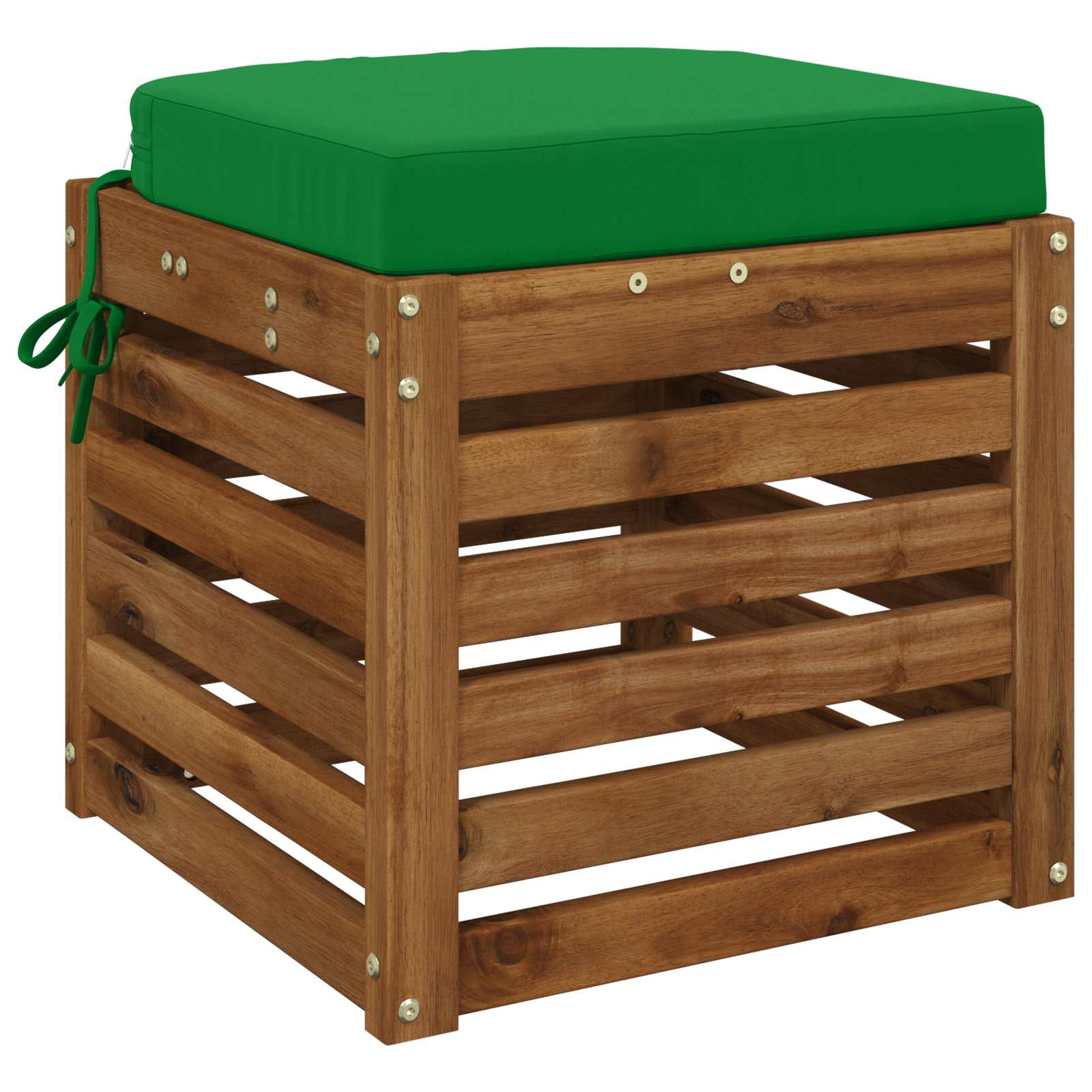 1-delig Zitkussen SOEST 100% Polyester Groen 45 x 45 x 7 cm image 2