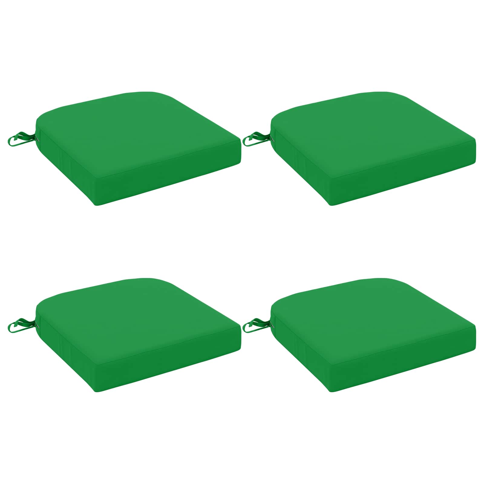 4-delige Zitkussens SOEST 4 pcs 100% Polyester Groen image 1