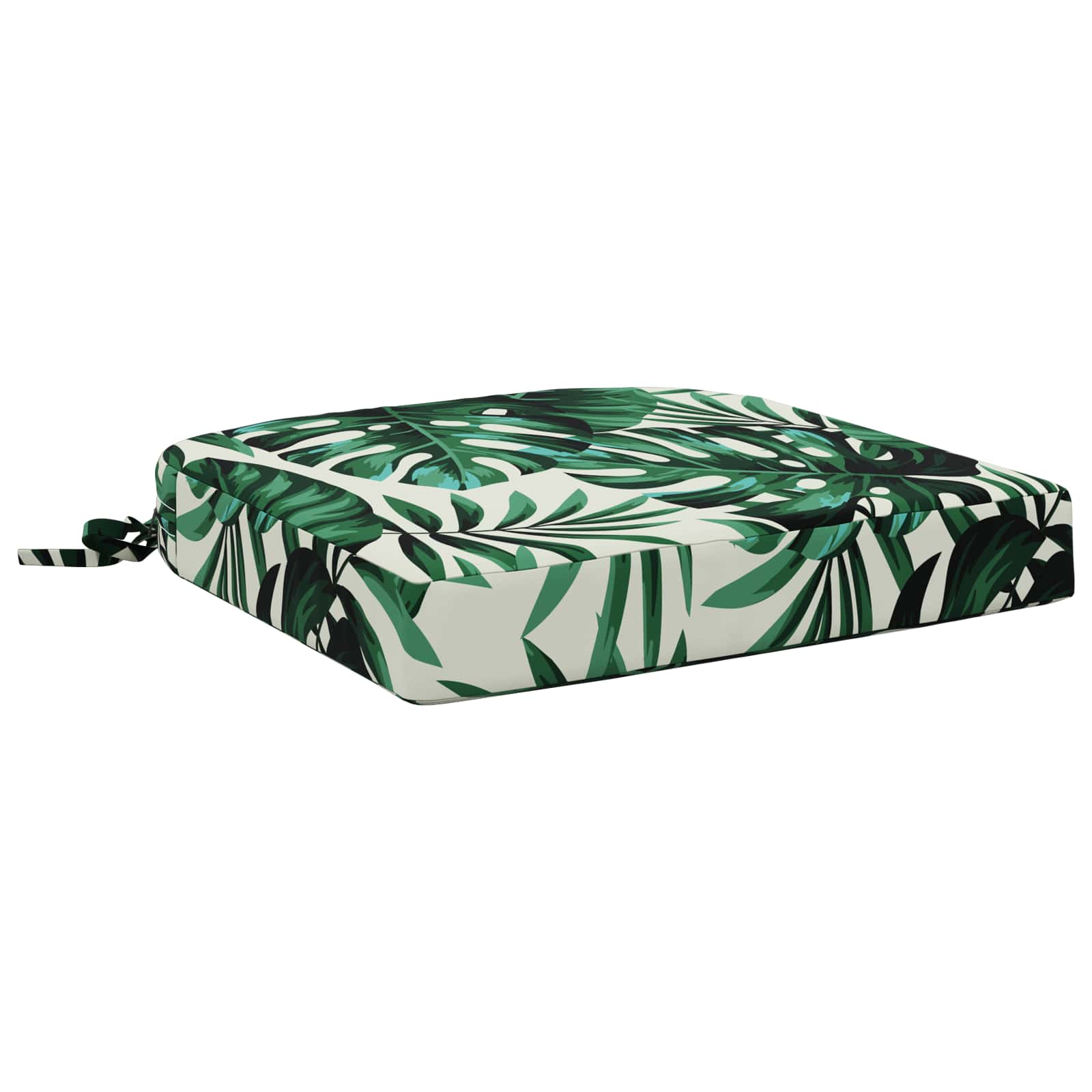 1-delig Zitkussen SOEST 100% Polyester Bladpatroon image 1