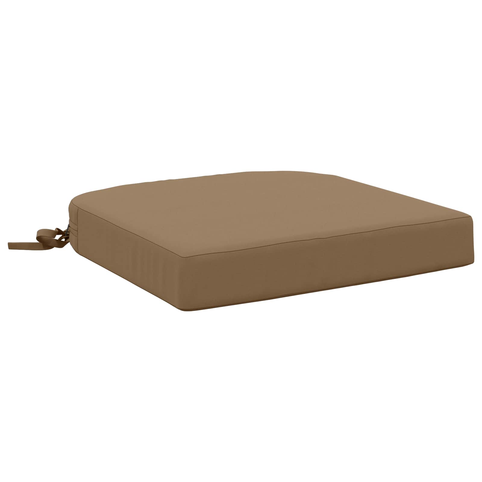 1-delig Zitkussen SOEST 100% Polyester Taupe 45 x 45 x 7 cm image 1