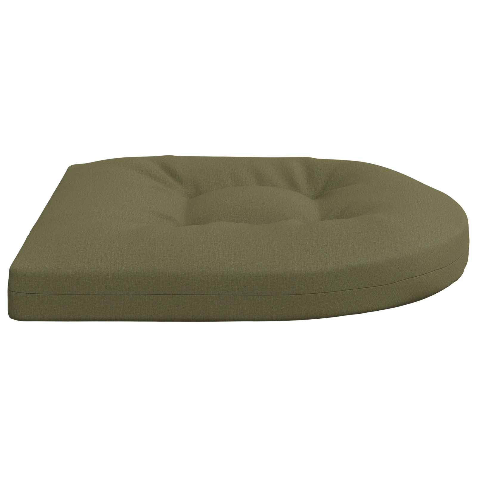 4-Piece Zitkussens 4 st 100% Polyester Olijfgroen image 3