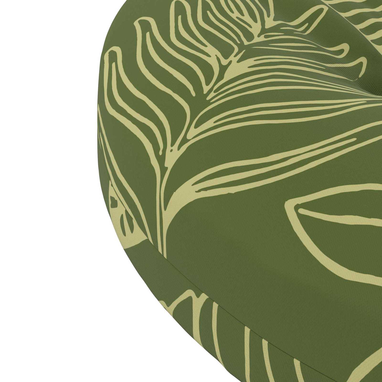 4-Piece Zitkussens 4 st 100% Polyester Bladontwerp image 5