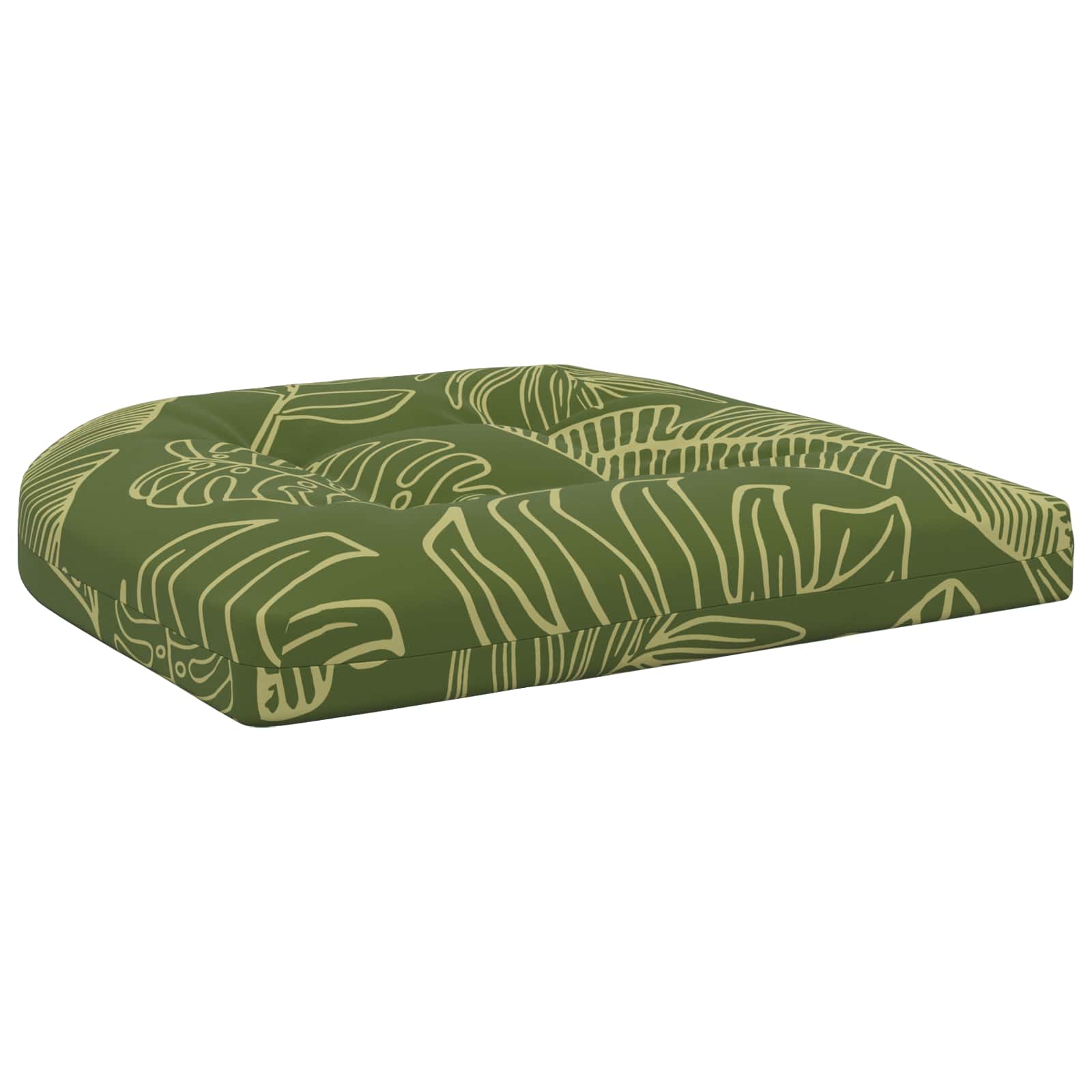 4-Piece Zitkussens 4 st 100% Polyester Bladontwerp image 4
