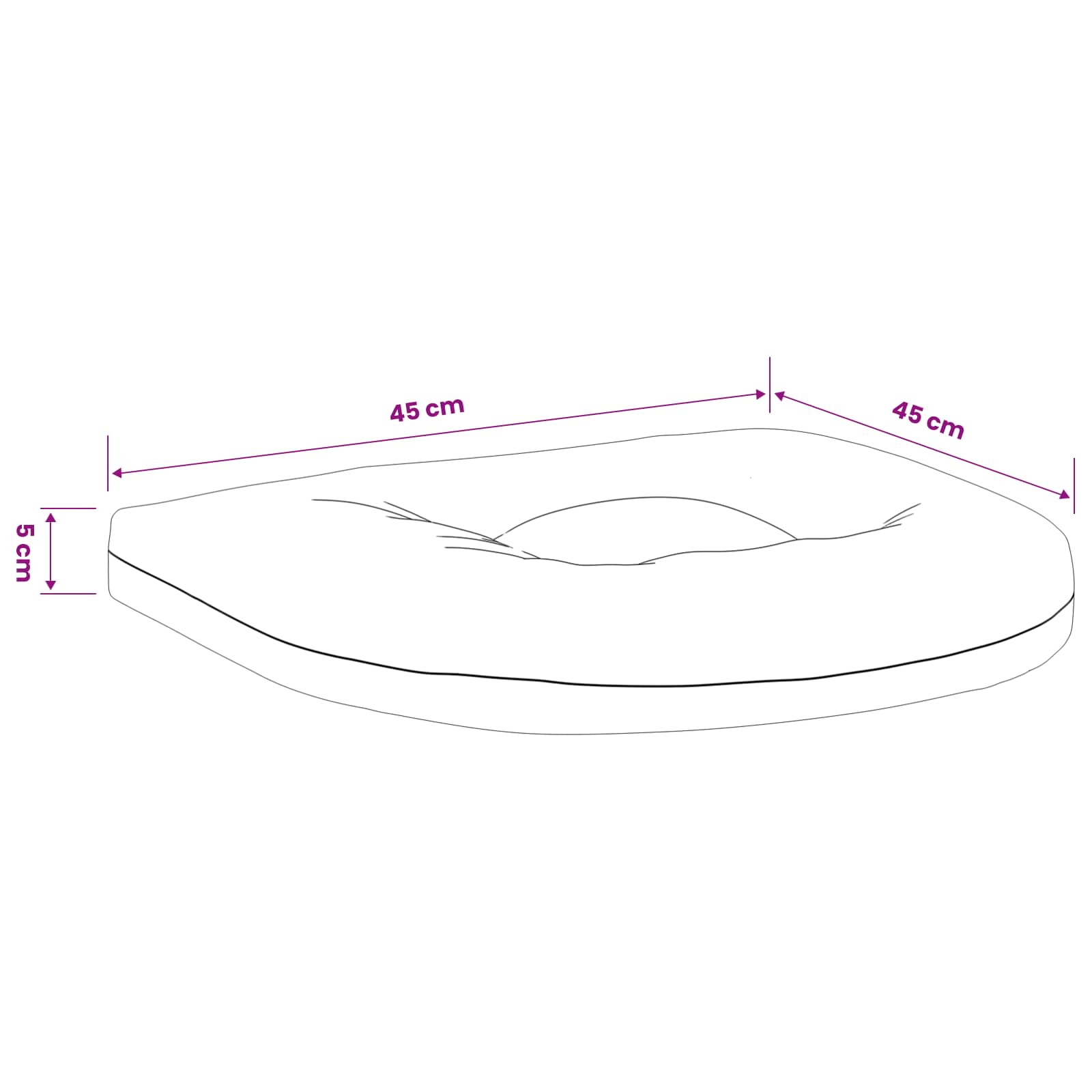 4-Piece Zitkussens 4 st 100% Polyester Meerkleurig image 7